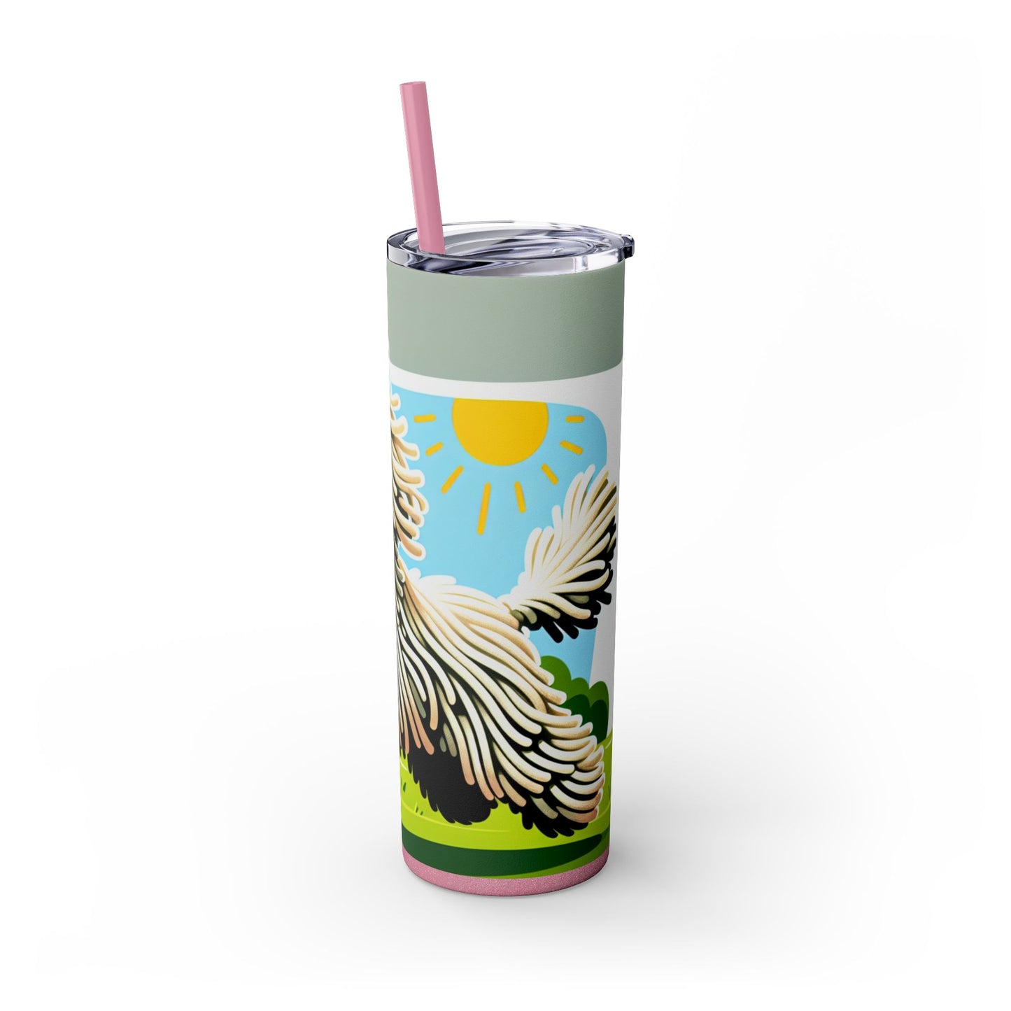 Komondor Tumbler with Straw, 20oz