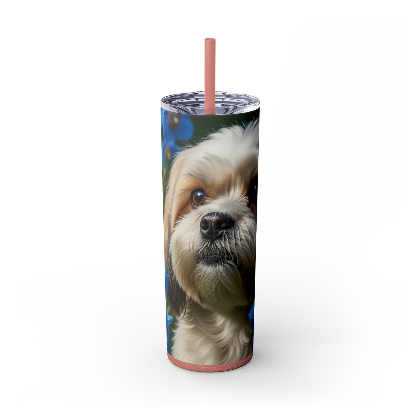 Lhasalier Tumbler with Straw, 20oz