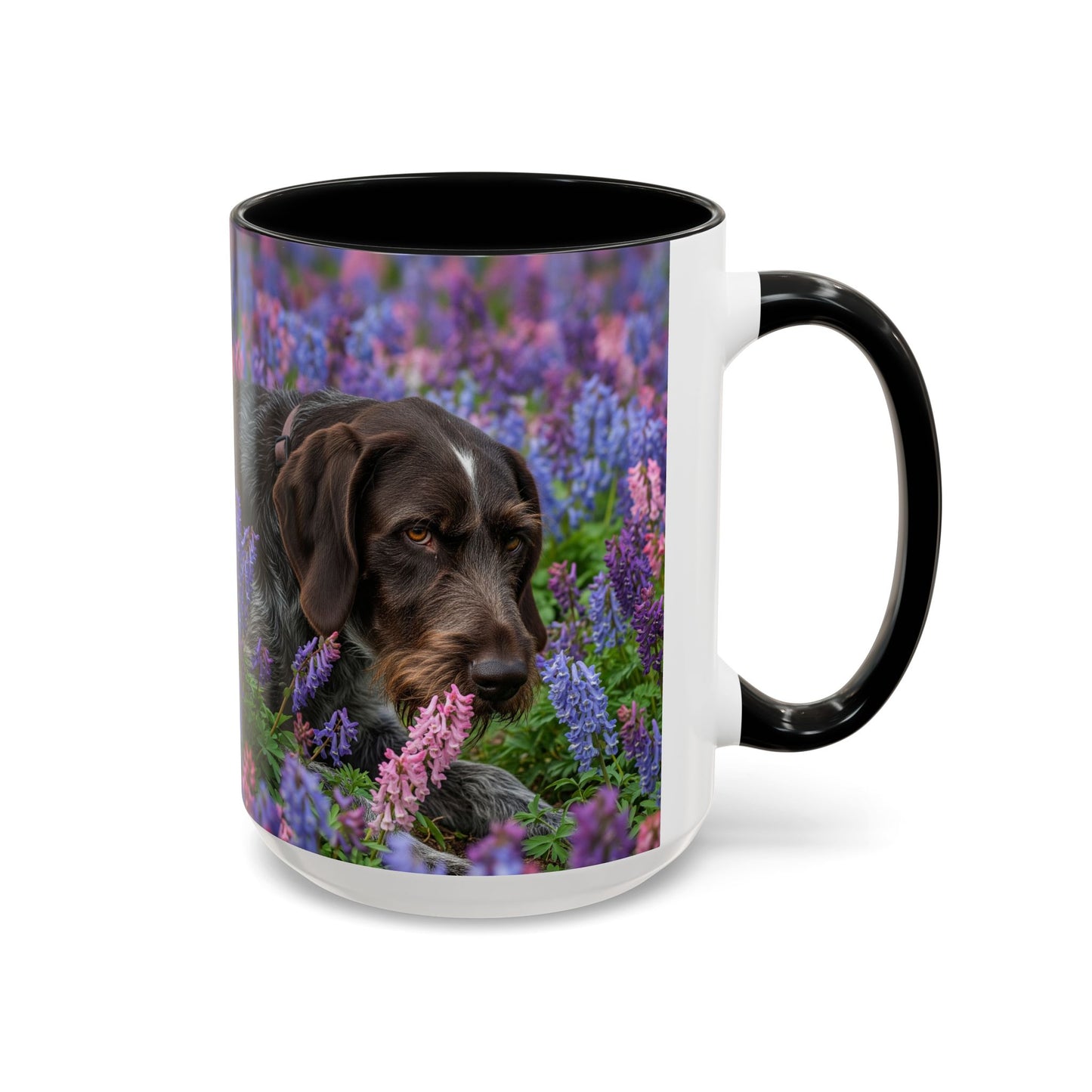 Wirehaired Slovakian Pointer Accent Coffee Mug - Perfect Gift for Dog Lovers