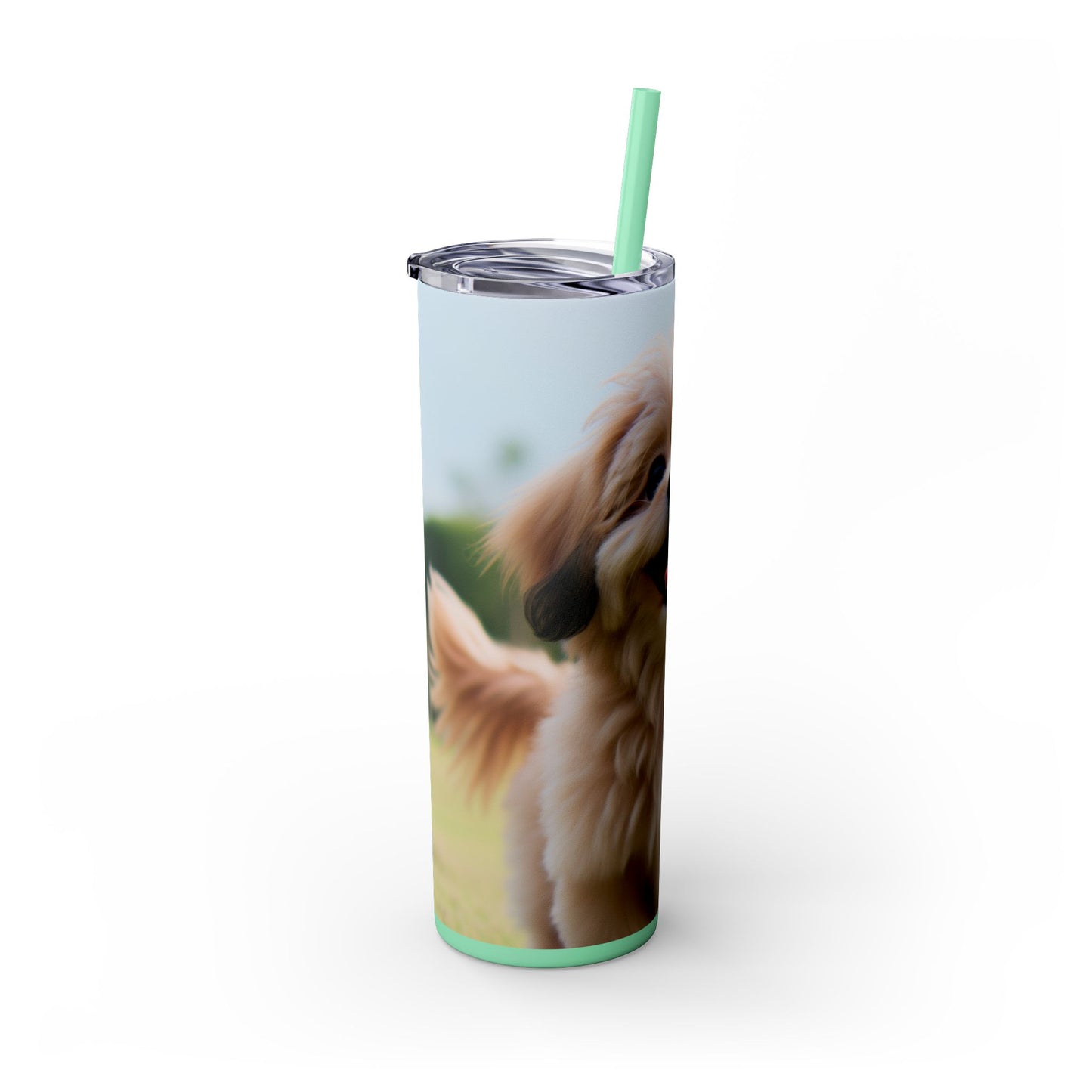 Pekapoo Tumbler with Straw, 20oz