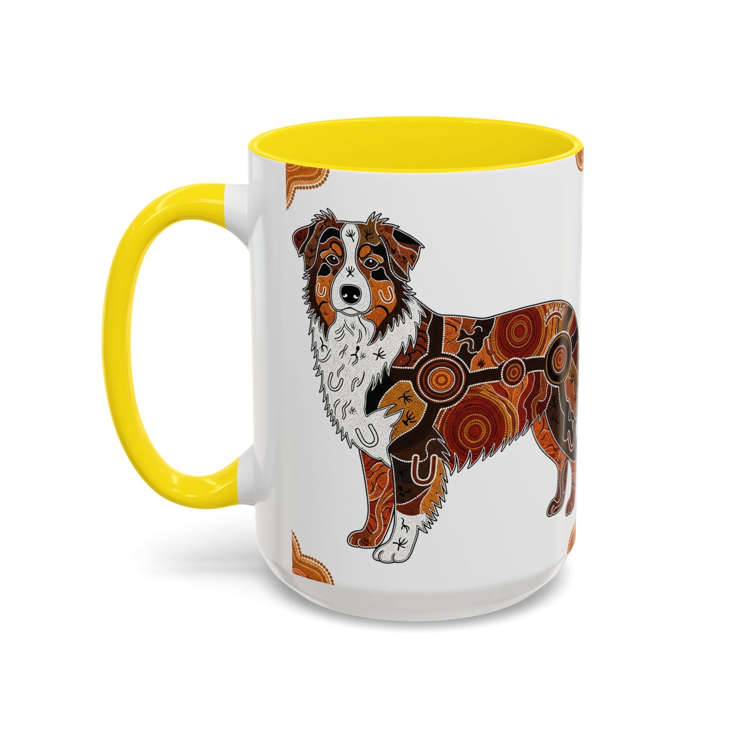 Australian Shepherd Accent Coffee Mug - Perfect Gift for Dog Lovers