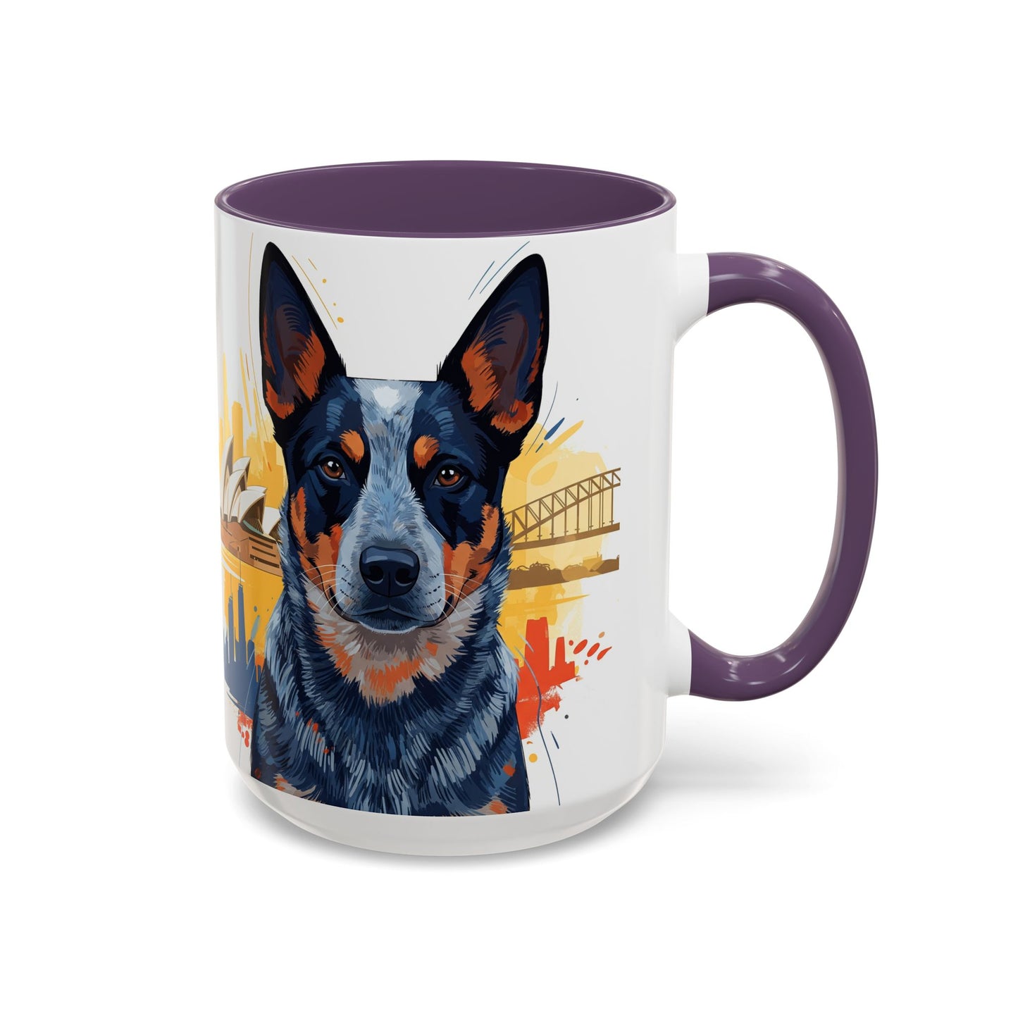 Australian Cattle Dog Accent Coffee Mug - Perfect Gift for Dog Lovers