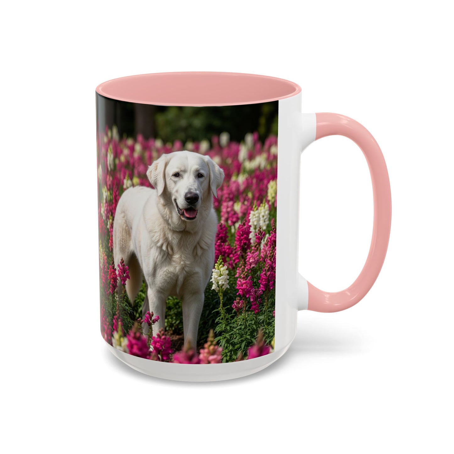 Estrela Mountain Dog Accent Coffee Mug - Perfect Gift for Dog Lovers
