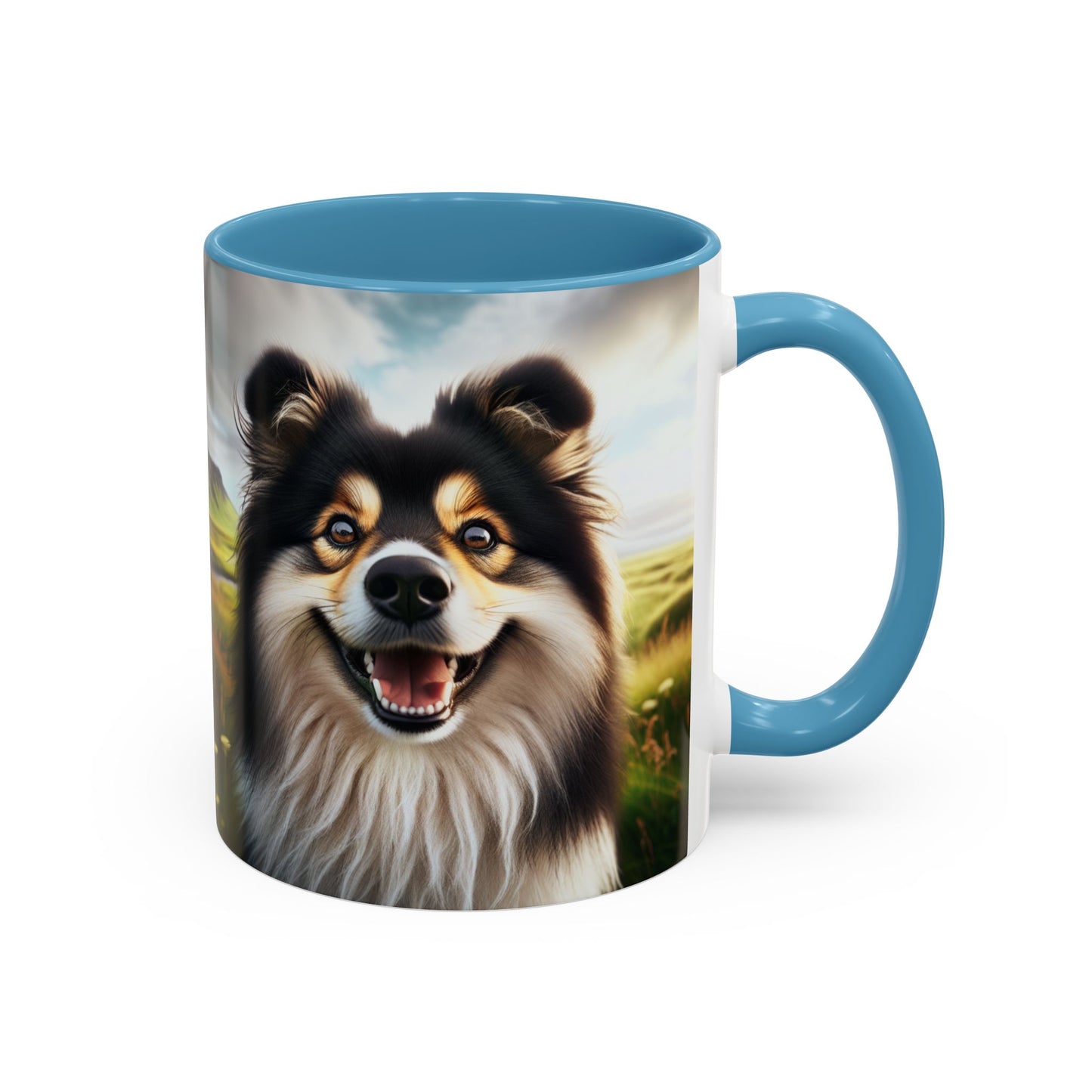 Icelandic Sheepdog Accent Coffee Mug - Perfect Gift for Dog Lovers
