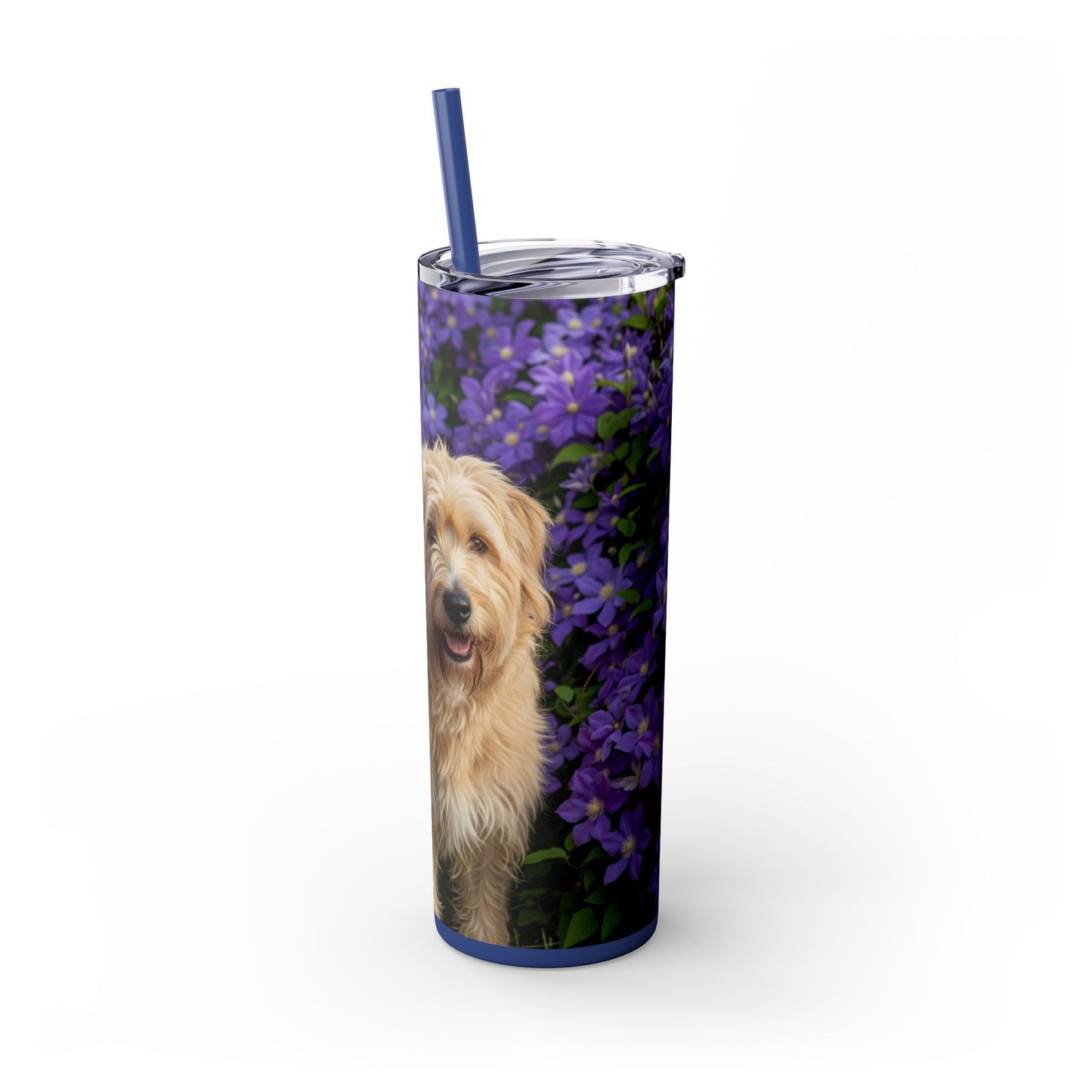 Berger Picard Skinny Tumbler with Straw, 20oz
