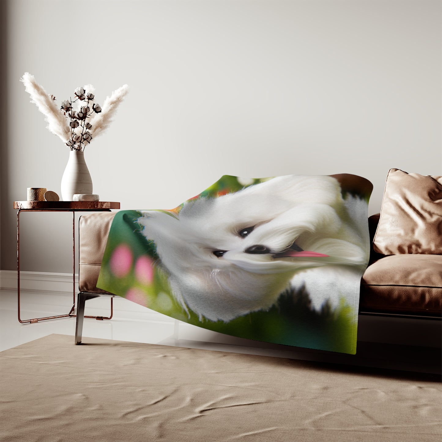 Coton de Tulear Sweatshirt Blanket