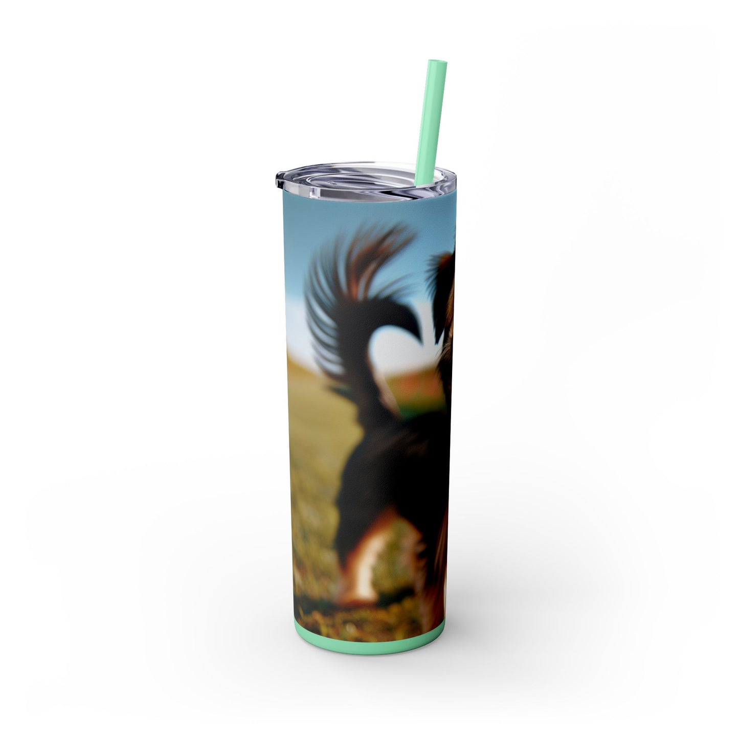 Griffon Bruxellois Tumbler with Straw, 20oz