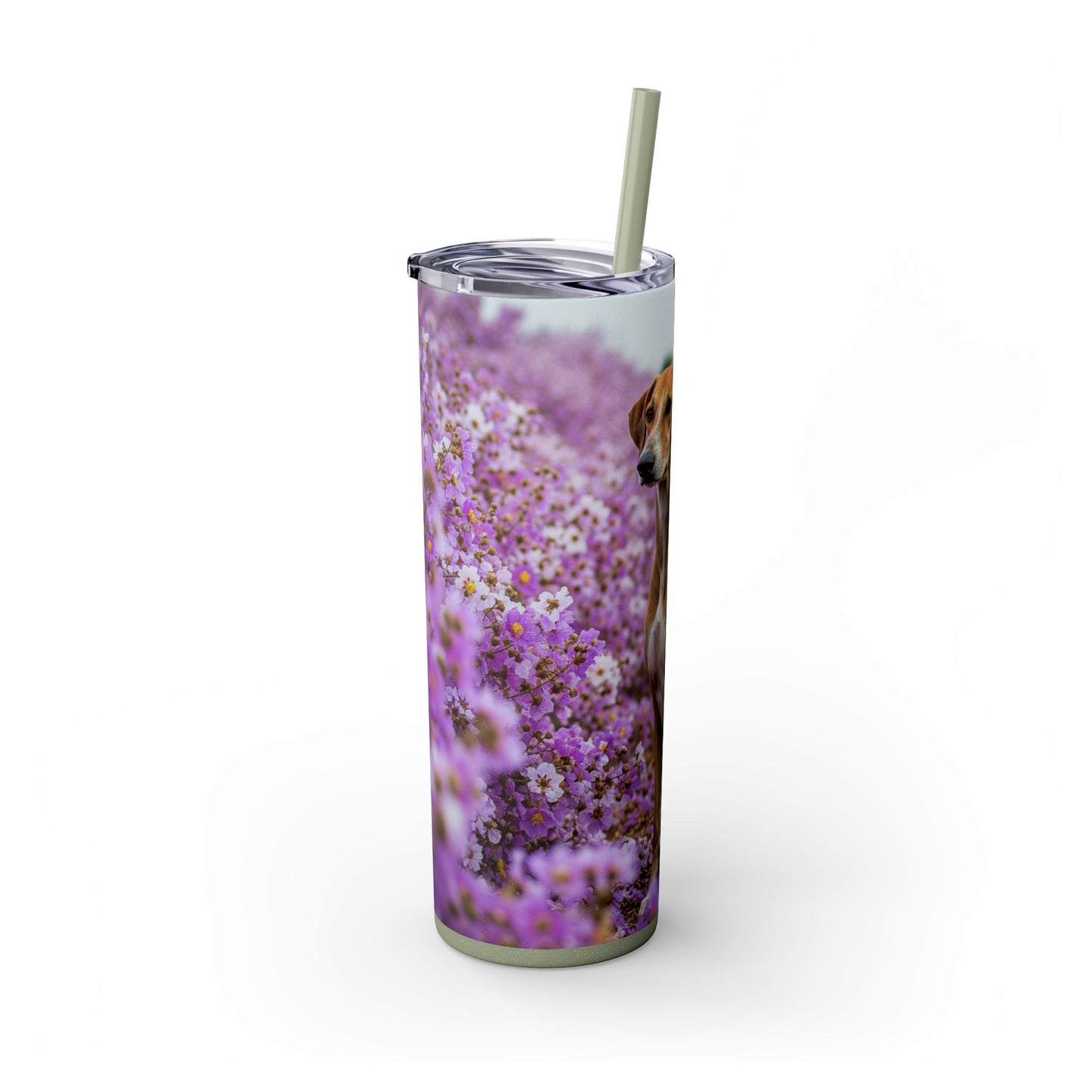 Banjara Hound Tumbler with Straw, 20oz