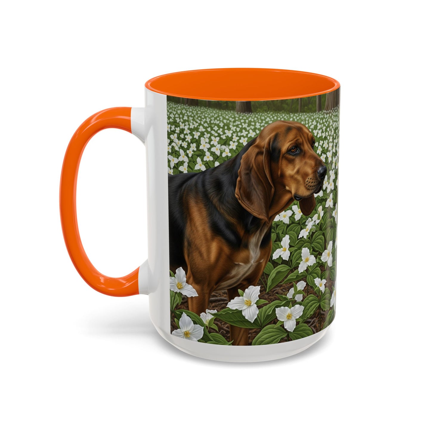 Treeing Walker Coonhound Accent Coffee Mug - Perfect Gift for Dog Lovers