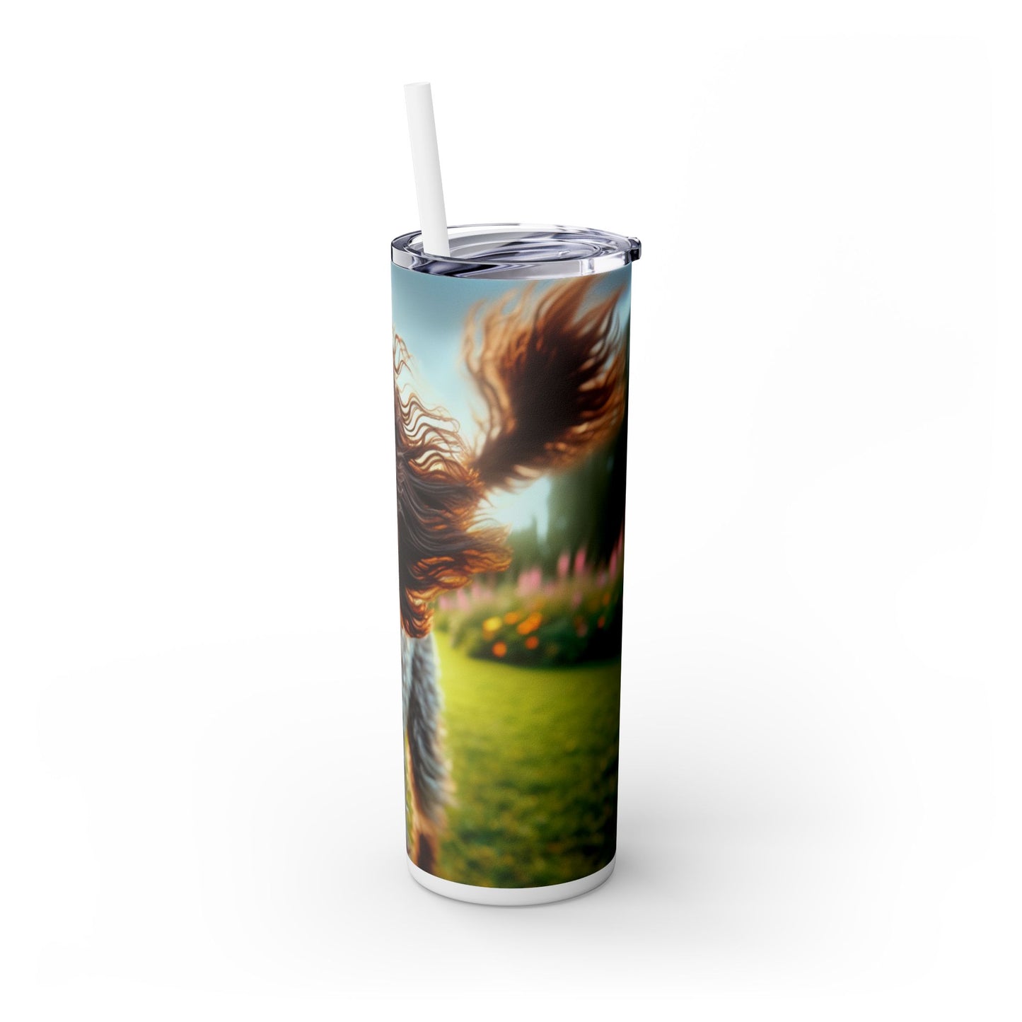 Pudelpointer Tumbler with Straw, 20oz