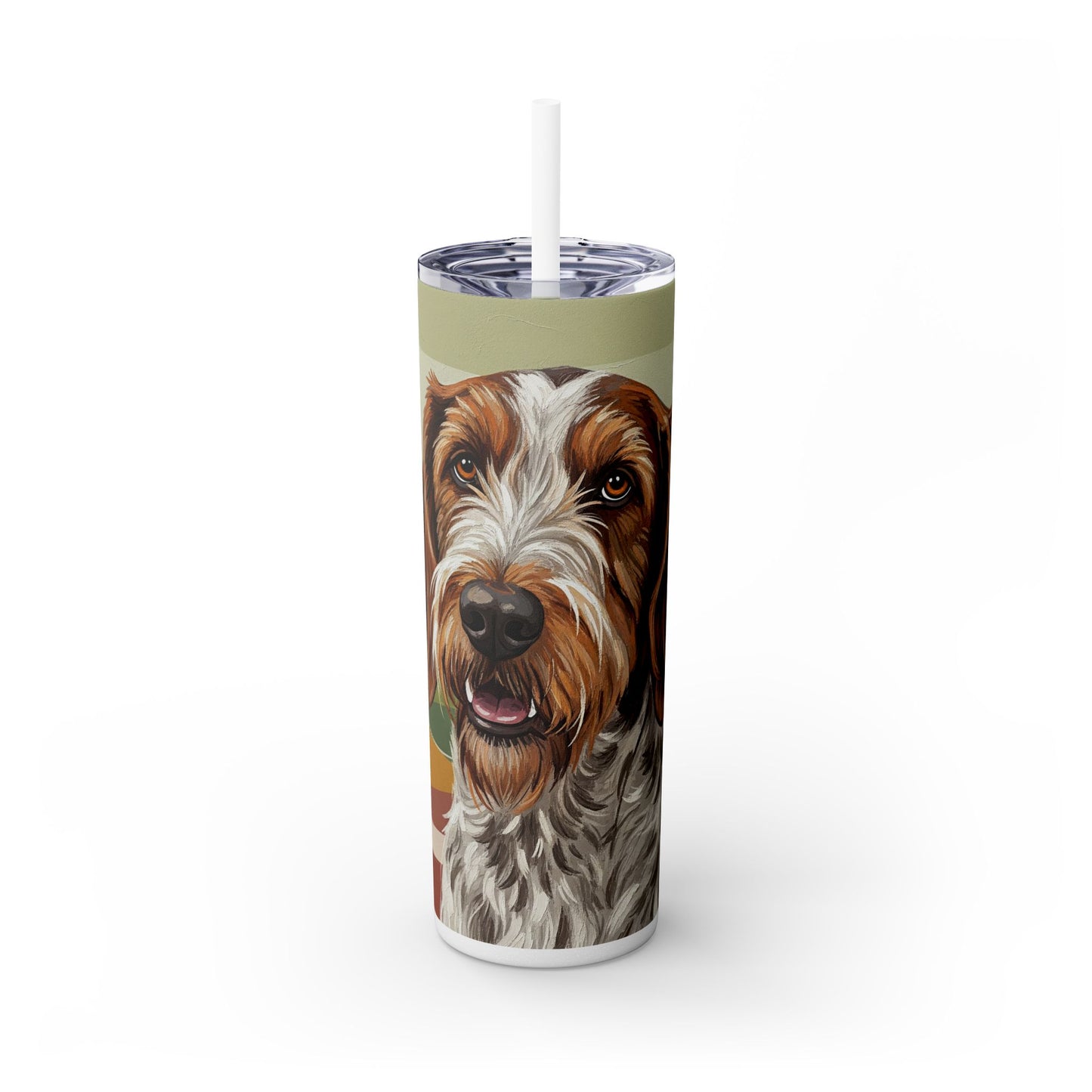 Spinone Italiano Tumbler with Straw, 20oz
