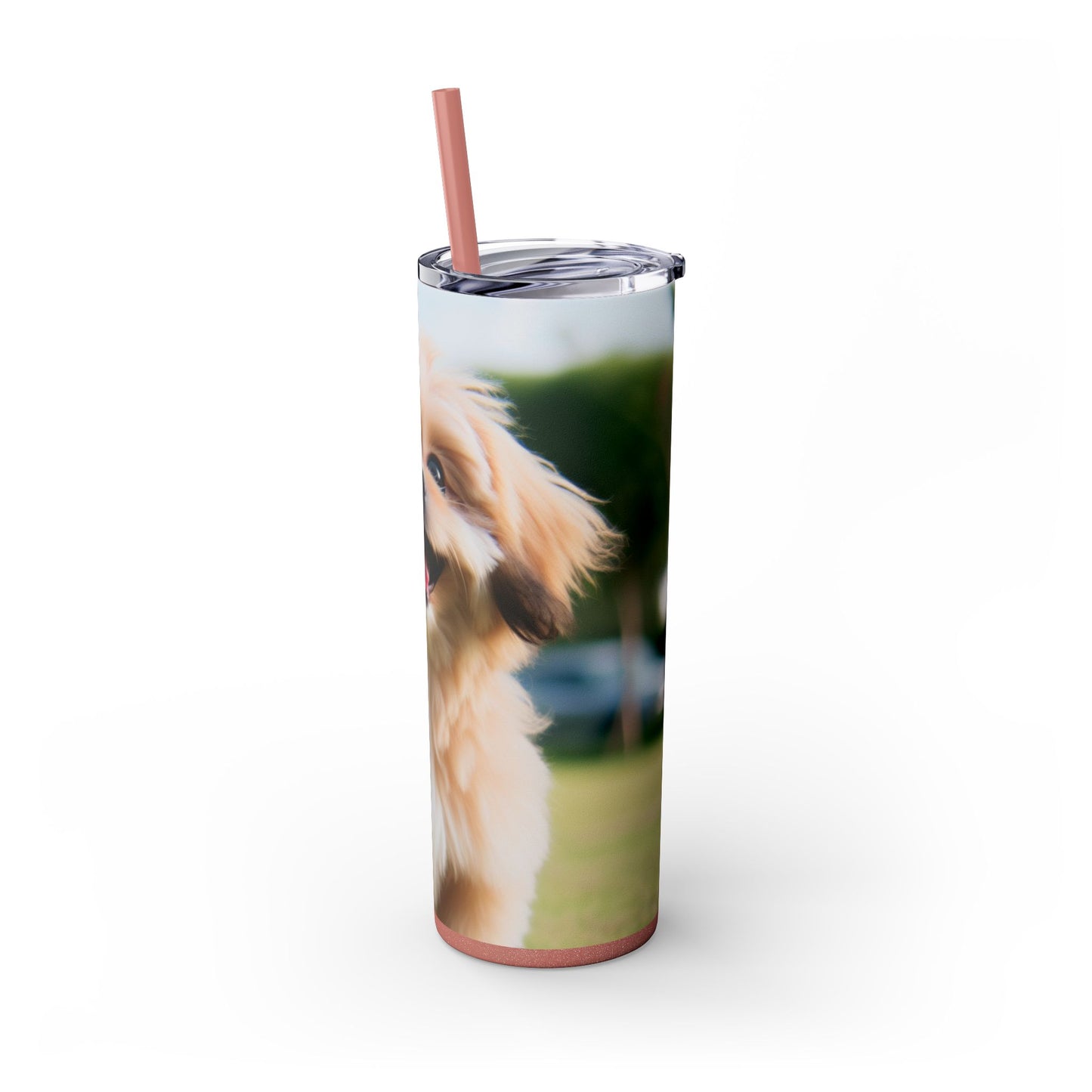 Pekapoo Tumbler with Straw, 20oz
