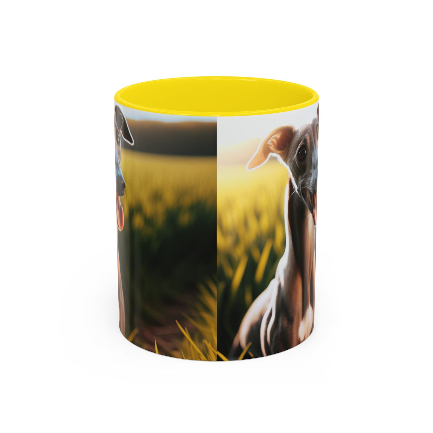 Greyhound Accent Coffee Mug - Perfect Gift for Dog Lovers