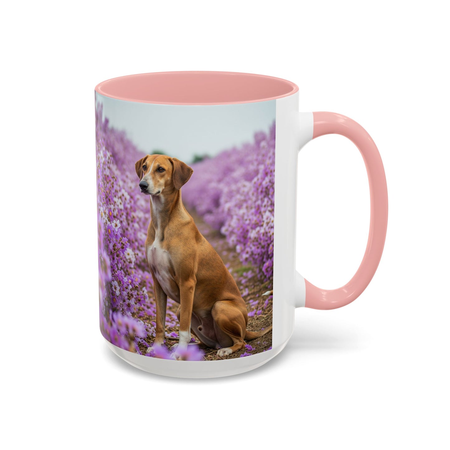 Banjara Hound Accent Coffee Mug - Perfect Gift for Dog Lovers