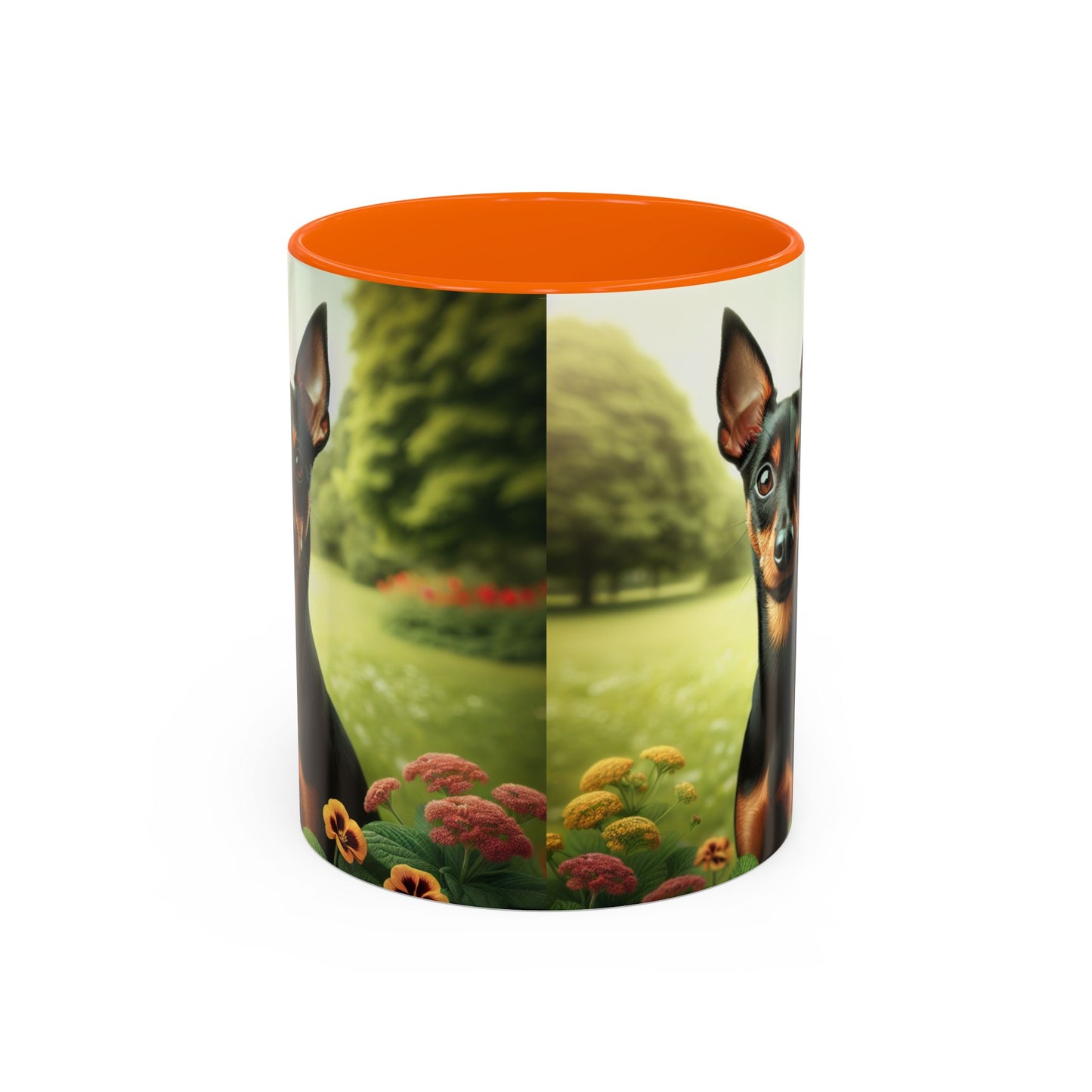 Manchester Terrier Accent Coffee Mug - Perfect Gift for Dog Lovers