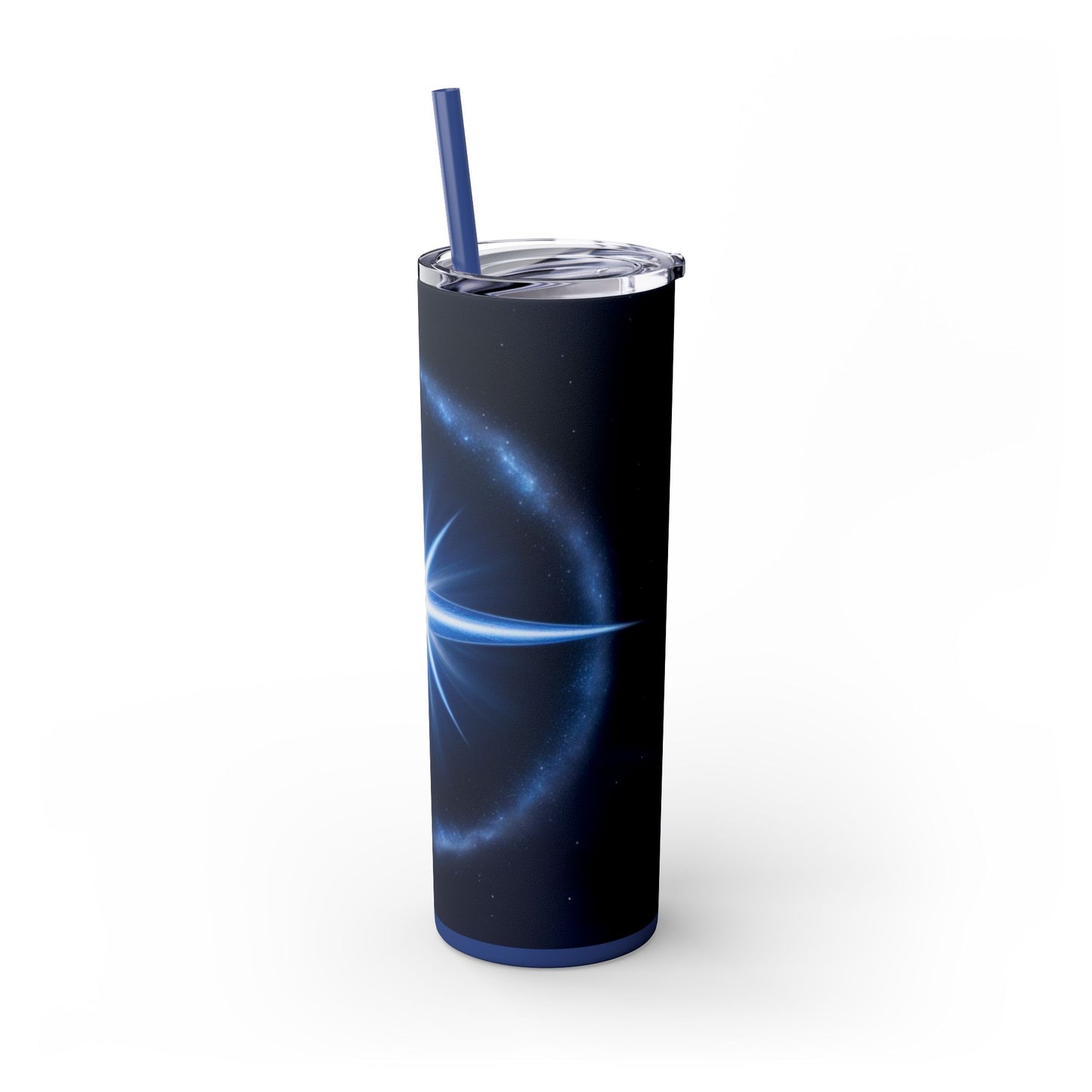 North Star Skinny Tumbler with Straw, 20oz
