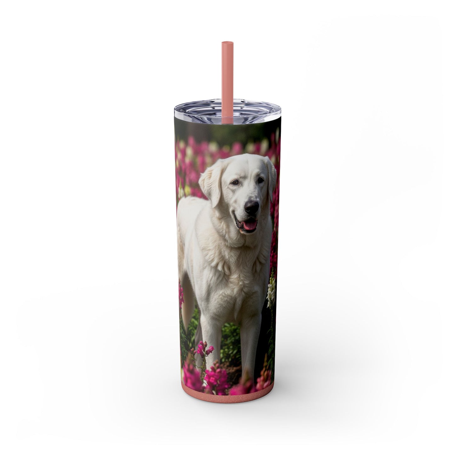 Estrela Mountain Dog Tumbler with Straw, 20oz
