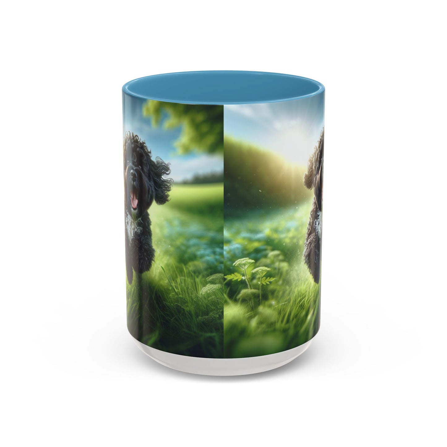 Portuguese Water Dog Accent Coffee Mug - Perfect Gift for Dog Lovers