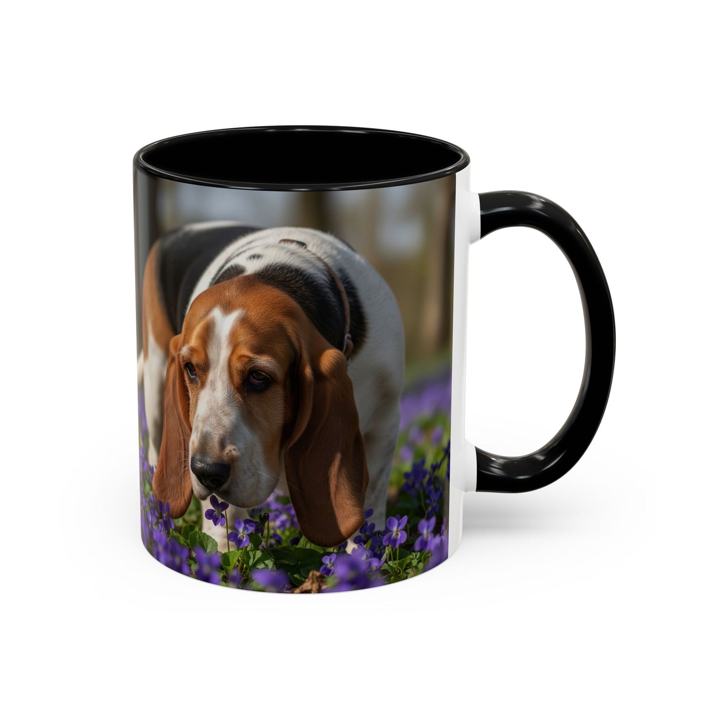 Grand Basset Griffon Vendeen Accent Coffee Mug - Perfect Gift for Dog Lovers