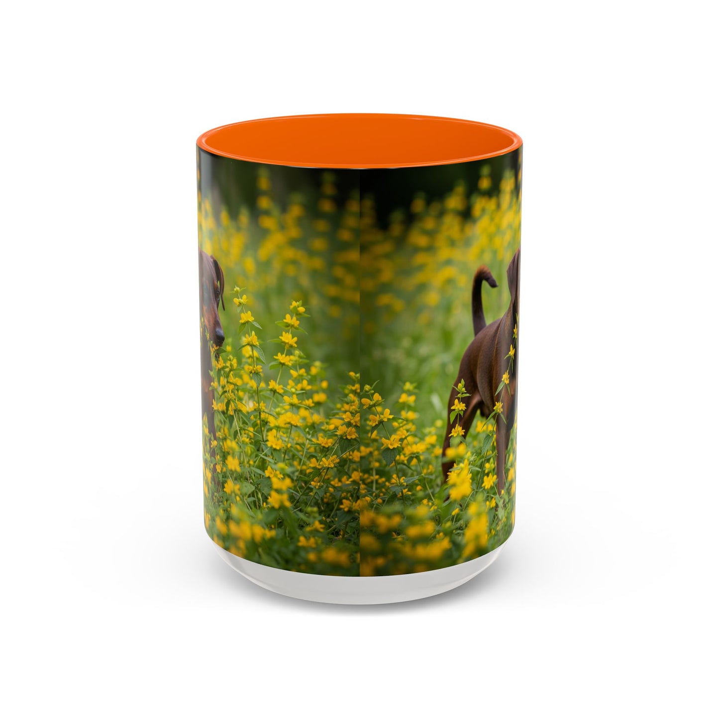German Pinscher Accent Coffee Mug - Perfect Gift for Dog Lovers