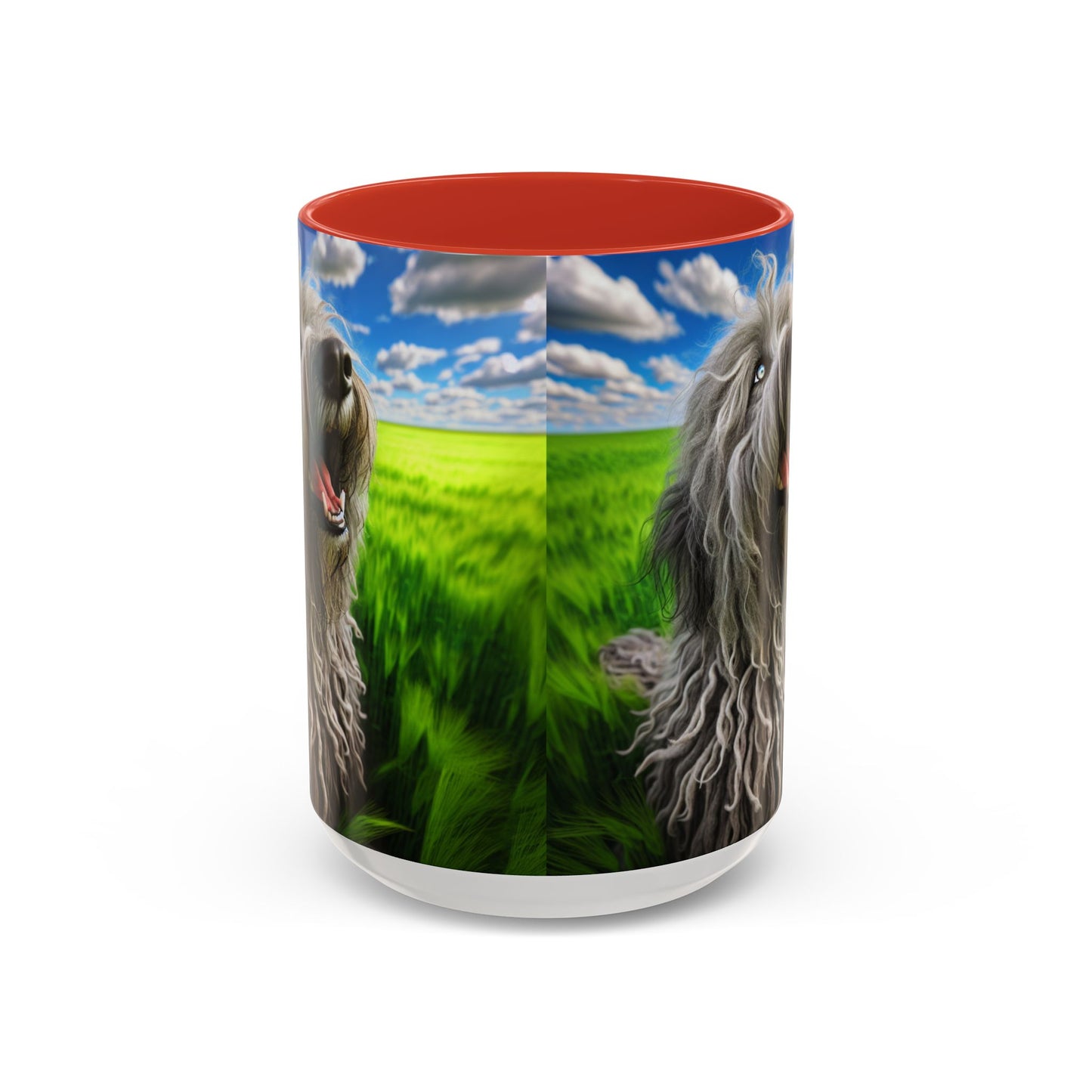 Bergamasco Shepherd Dog Accent Coffee Mug - Perfect Gift for Dog Lovers