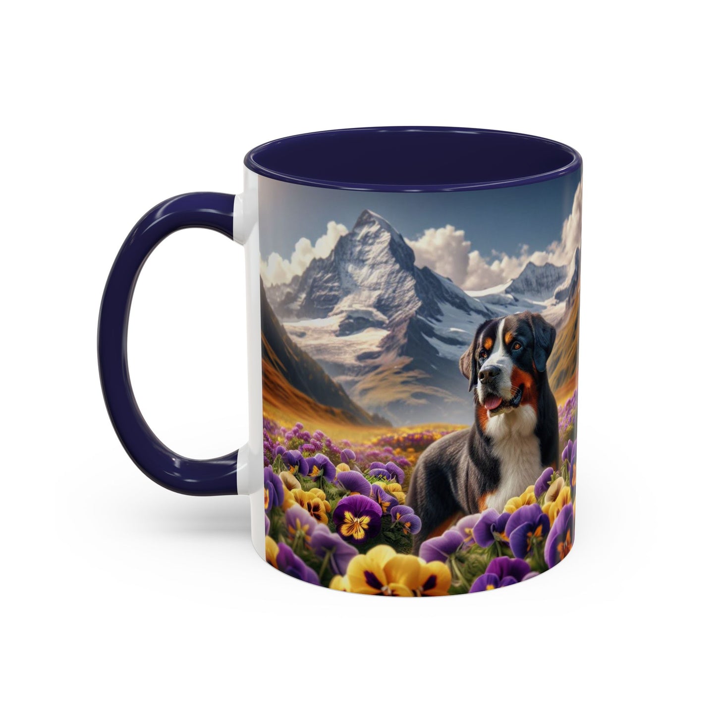 Greater Swiss Mountain Dog Accent Coffee Mug - Perfect Gift for Dog Lovers