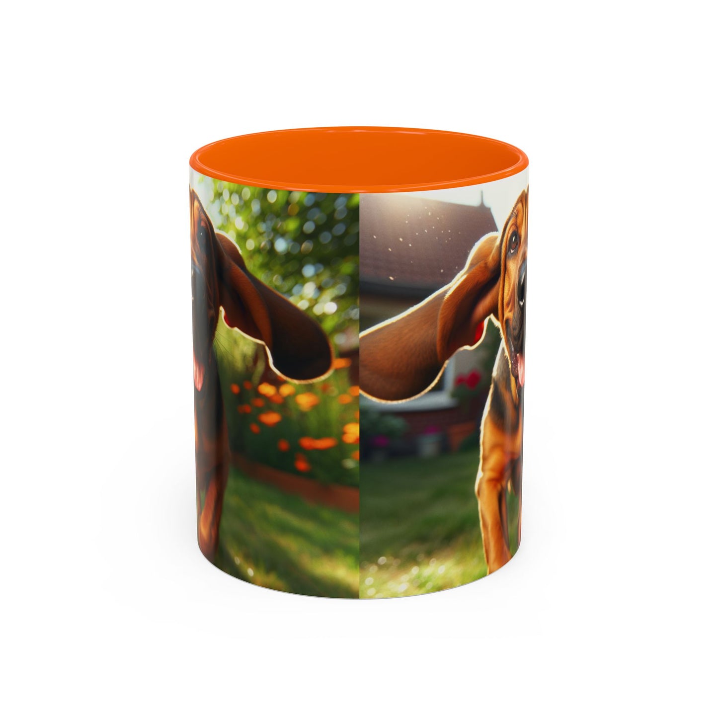 Bloodhound Accent Coffee Mug - Perfect Gift for Dog Lovers
