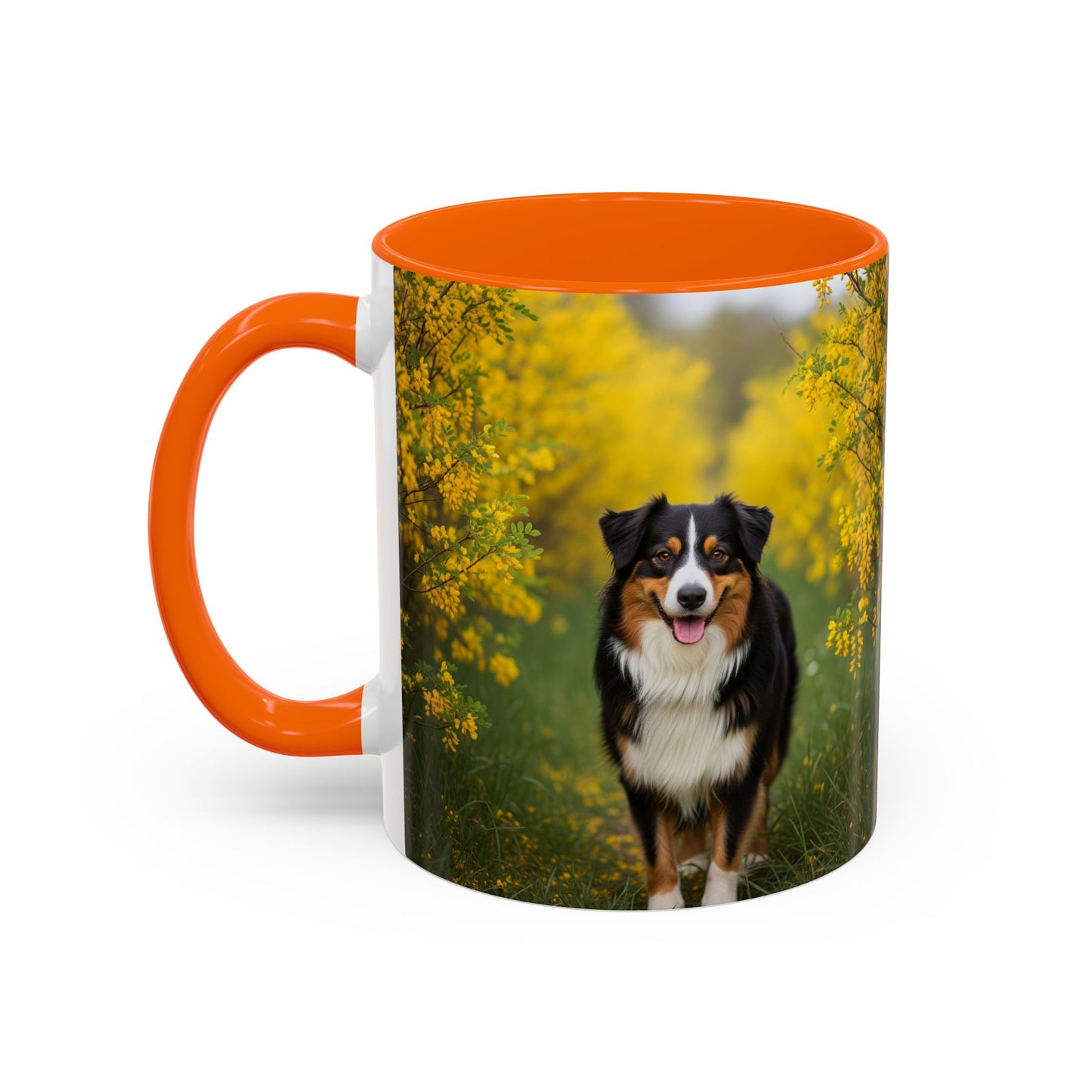 Australian Shepherd Accent Coffee Mug - Perfect Gift for Dog Lovers