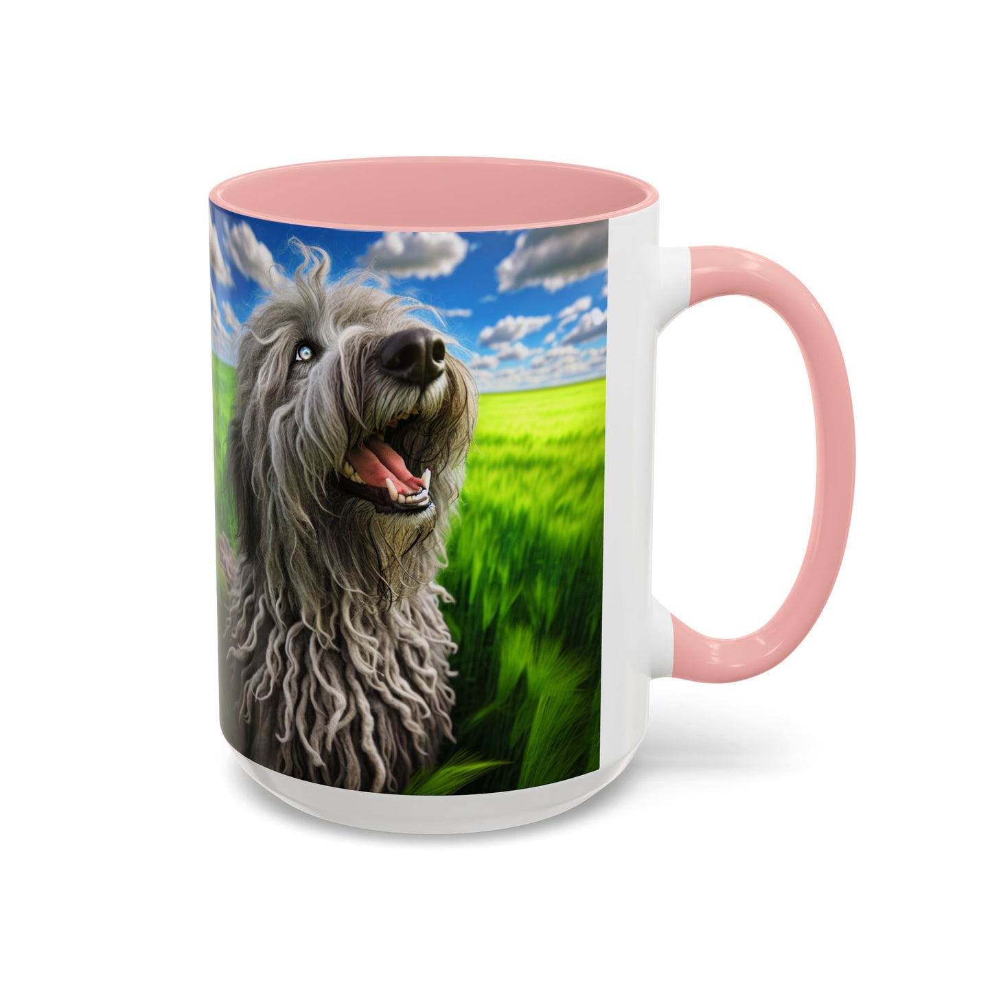 Bergamasco Shepherd Dog Accent Coffee Mug - Perfect Gift for Dog Lovers