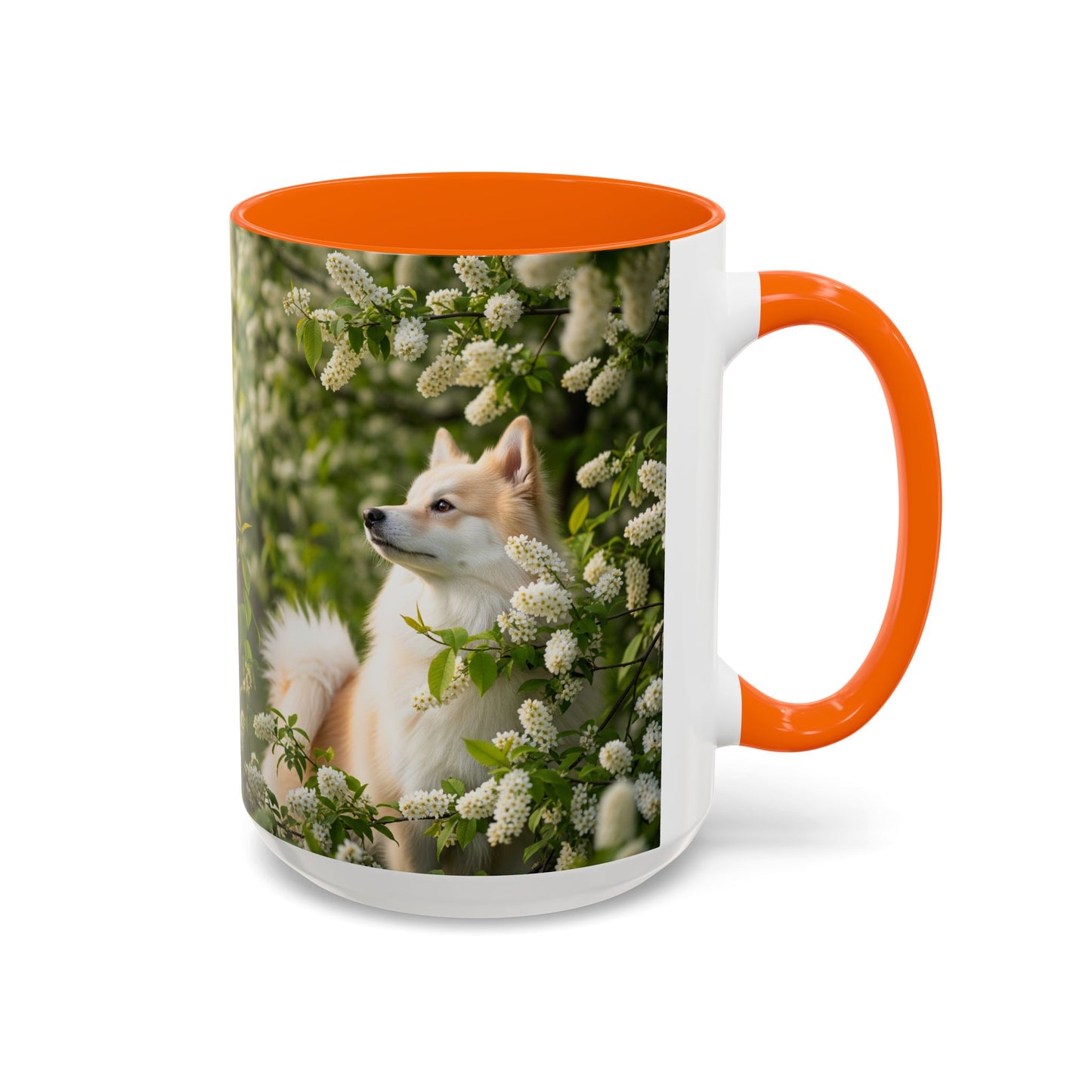 Finnish Spitz Accent Coffee Mug - Perfect Gift for Dog Lovers