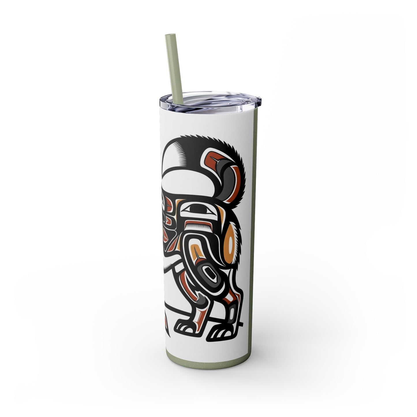 Siberian Husky Tumbler with Straw, 20oz