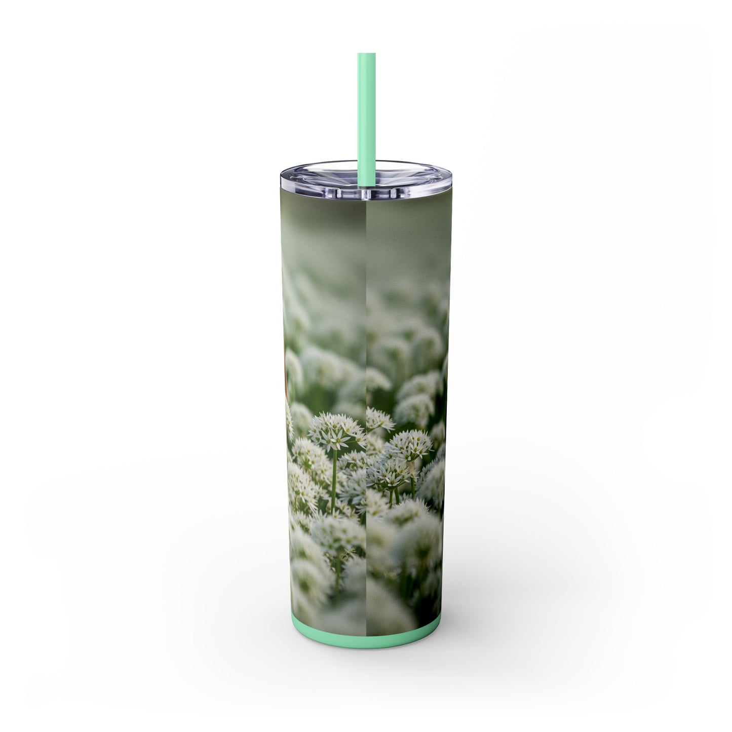 Petit Basset Griffon Vendeen Skinny Tumbler with Straw, 20oz