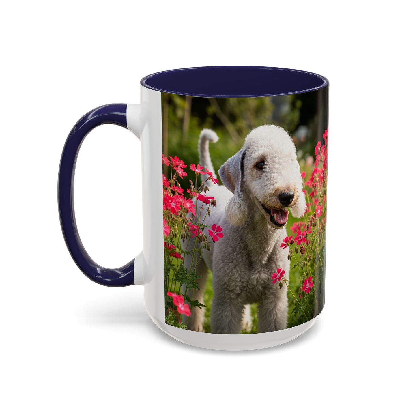 Bedlington Terrier Accent Coffee Mug - Perfect Gift for Dog Lovers