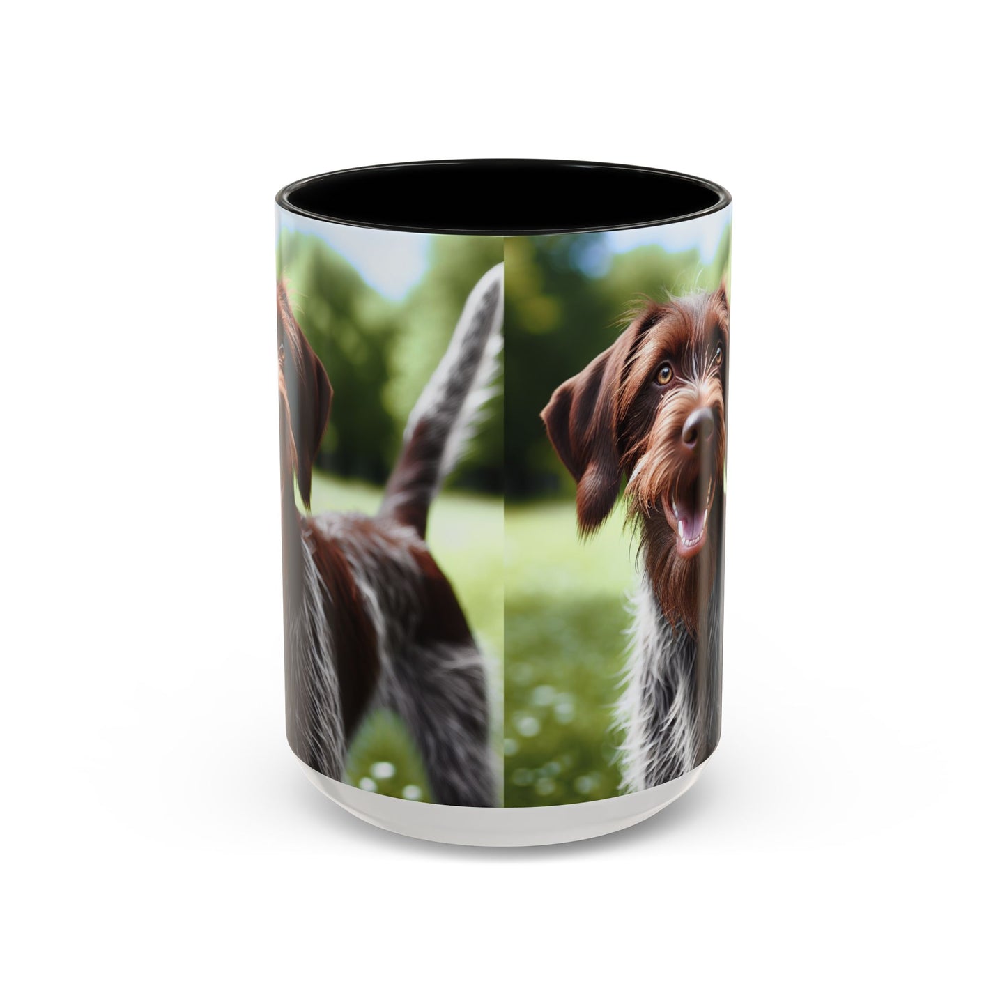 Wirehaired Slovakian Pointer Accent Coffee Mug - Perfect Gift for Dog Lovers