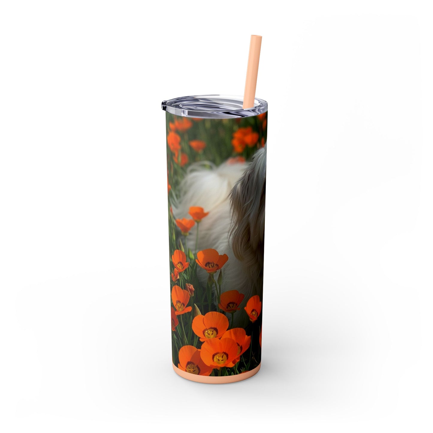Havanese Tumbler with Straw, 20oz