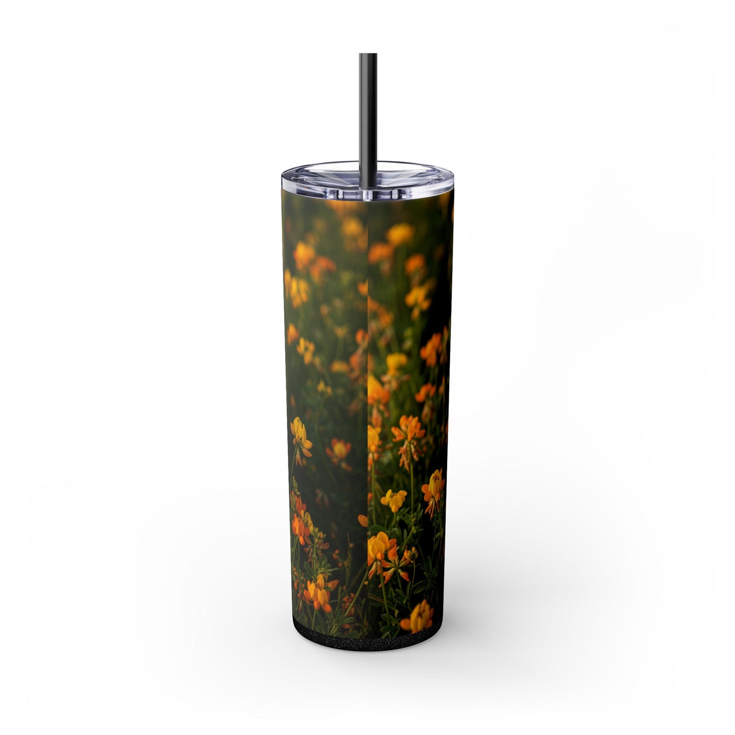 Airedale Terrier Skinny Tumbler with Straw, 20oz