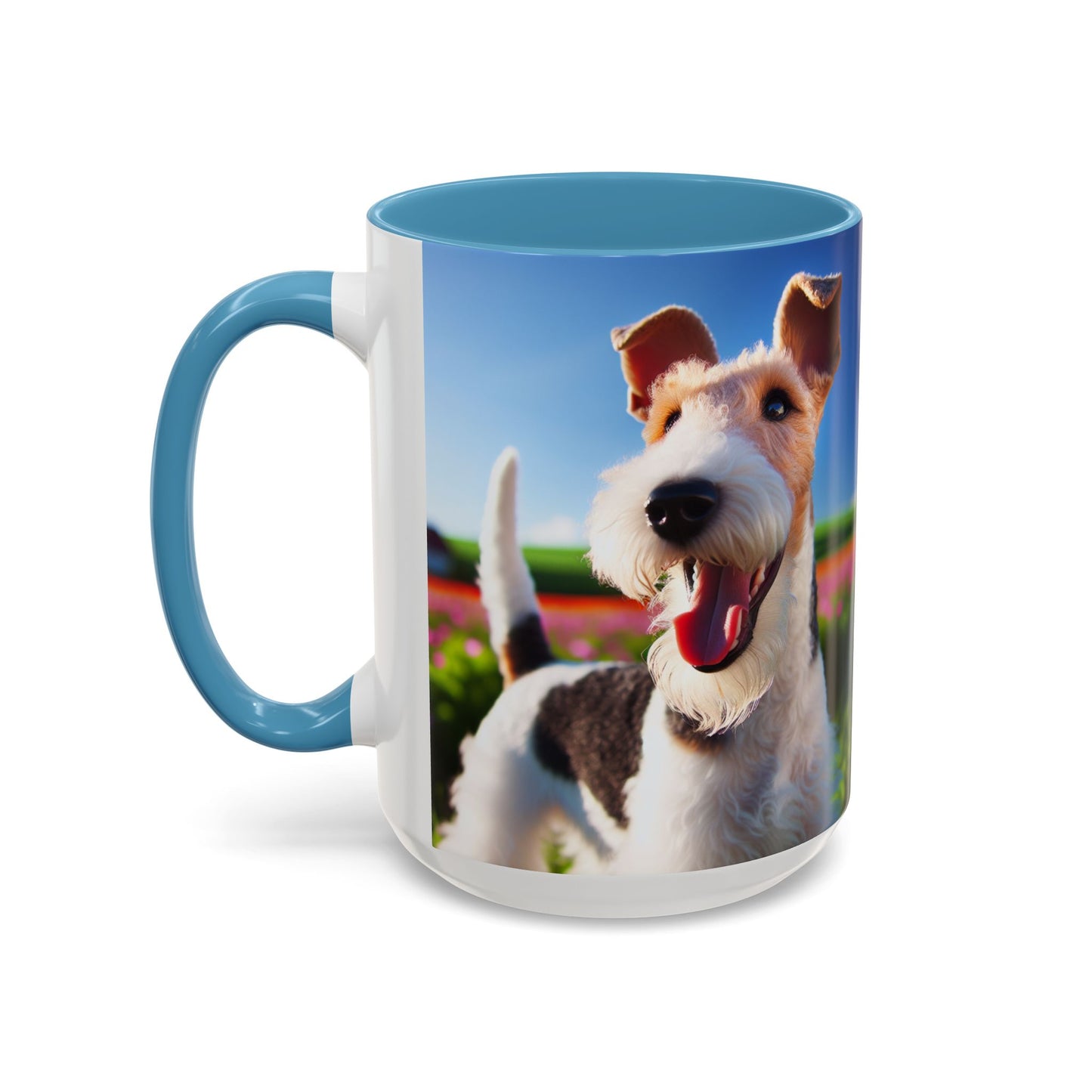 Wire Fox Terrier Accent Coffee Mug - Perfect Gift for Dog Lovers