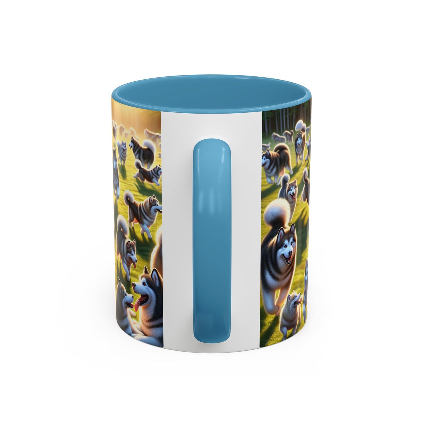 Alaskan Malamute Accent Coffee Mug - Perfect Gift for Dog Lovers