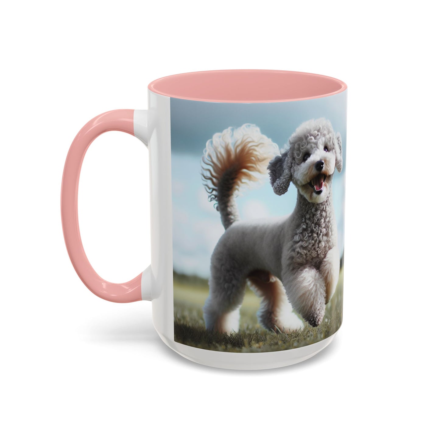 Bedlington Terrier Accent Coffee Mug - Perfect Gift for Dog Lovers