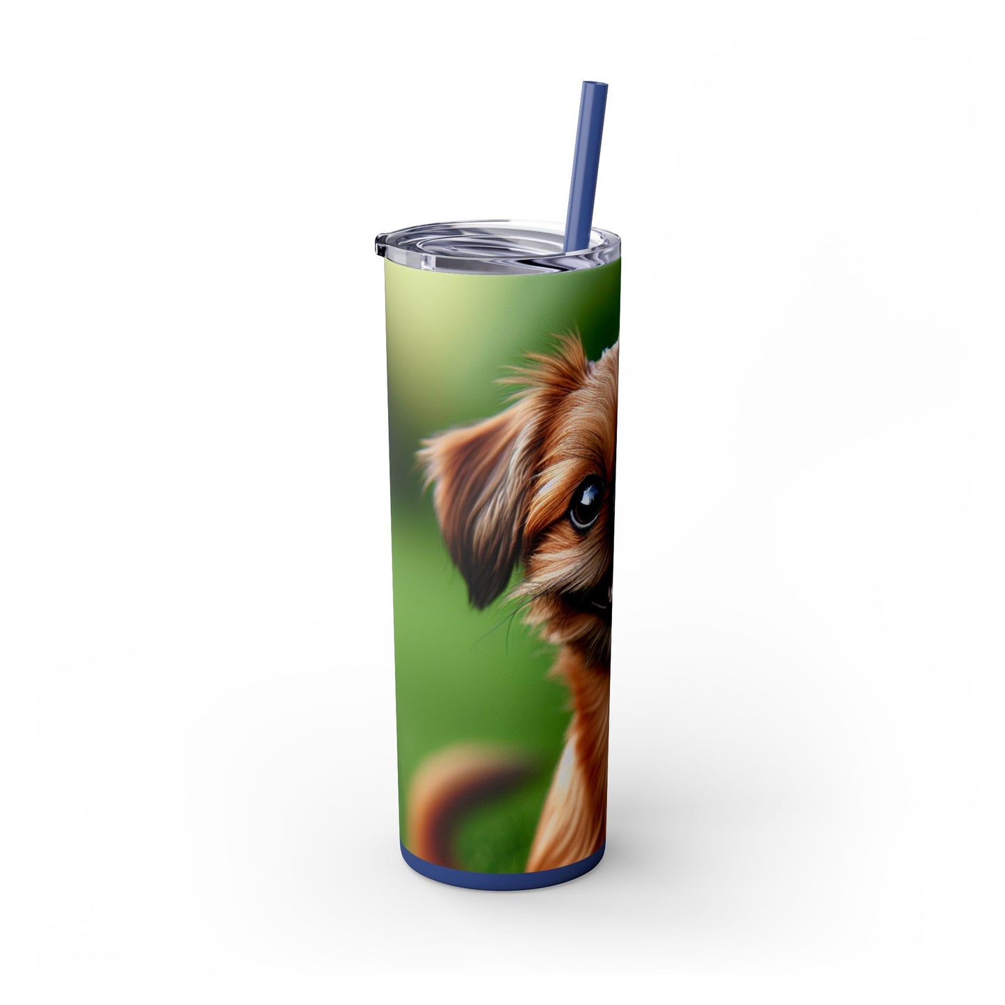 Brussels Griffon Tumbler with Straw, 20oz