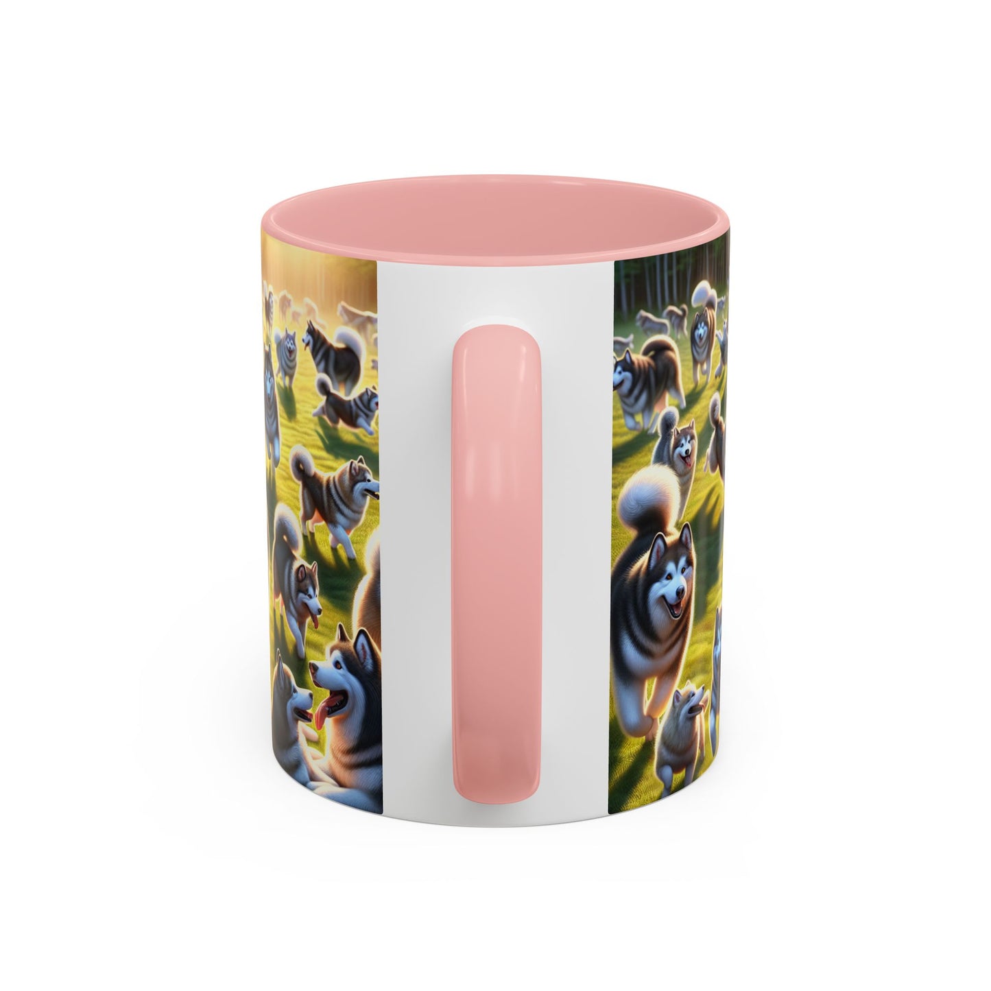 Alaskan Malamute Accent Coffee Mug - Perfect Gift for Dog Lovers