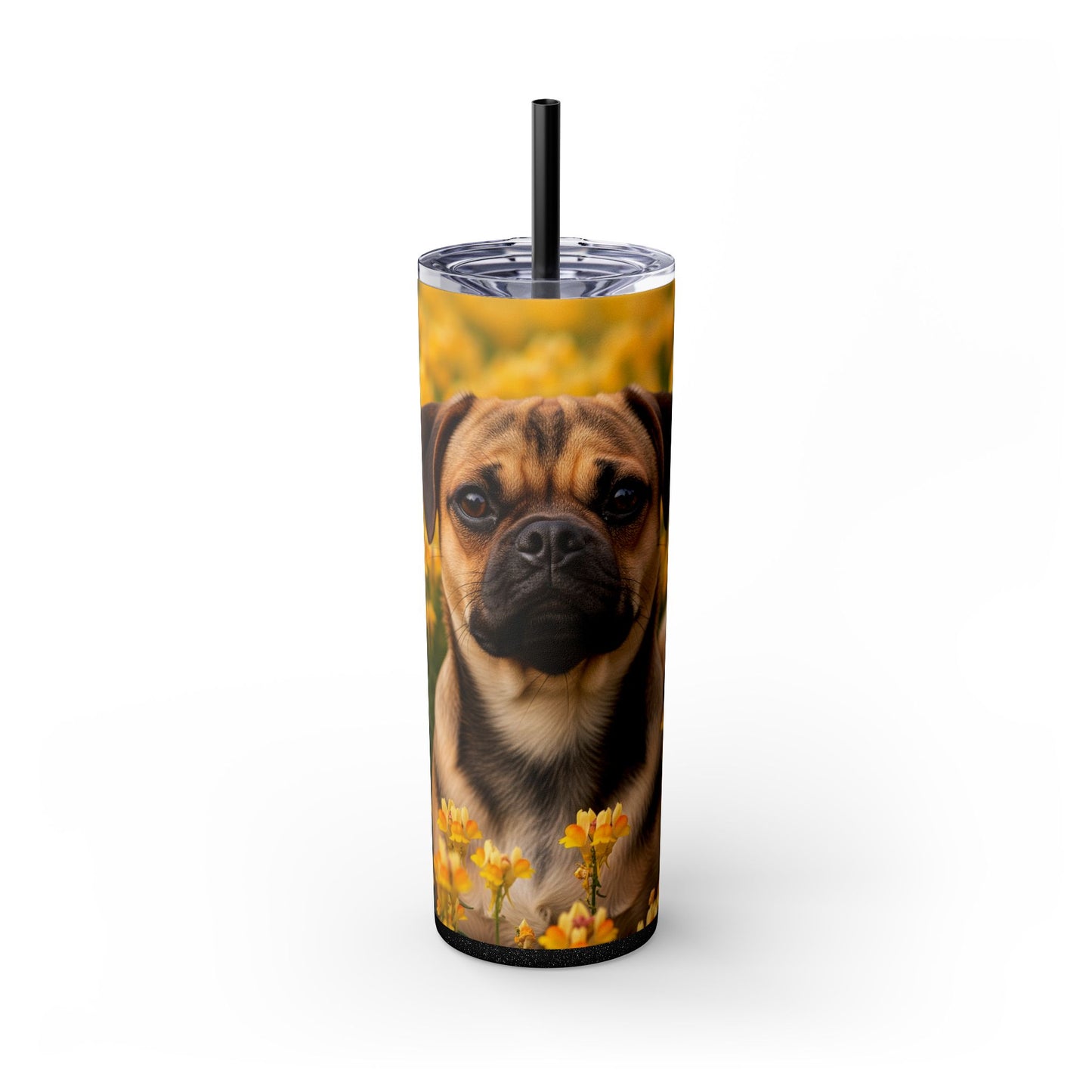 Puggle Tumbler with Straw, 20oz