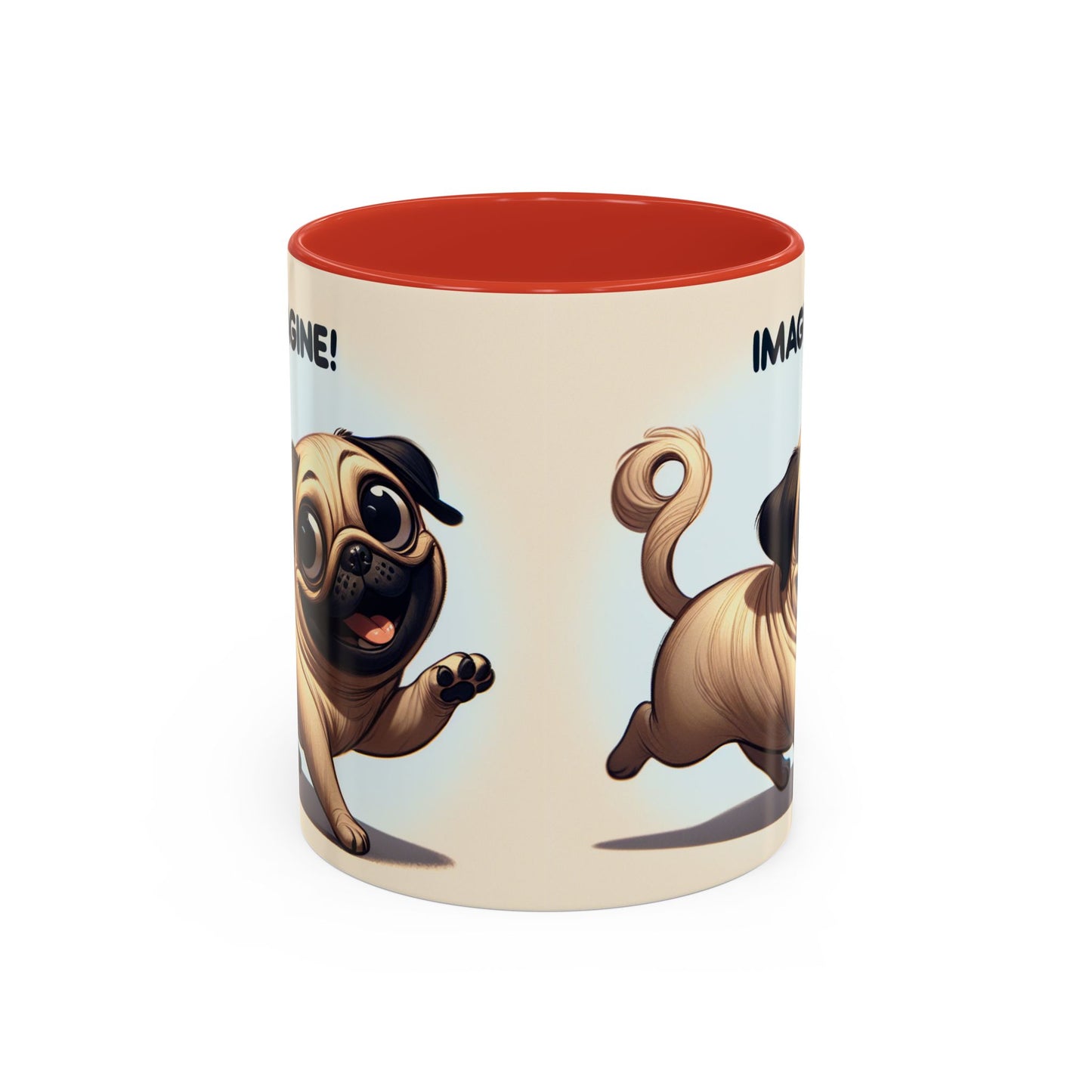 Pug Accent Coffee Mug - Perfect Gift for Dog Lovers