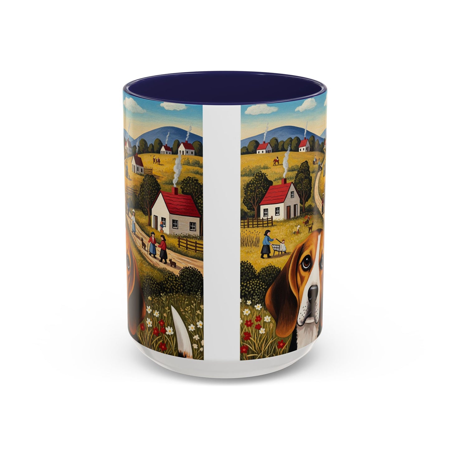 Beagle Accent Coffee Mug - Perfect Gift for Dog Lovers
