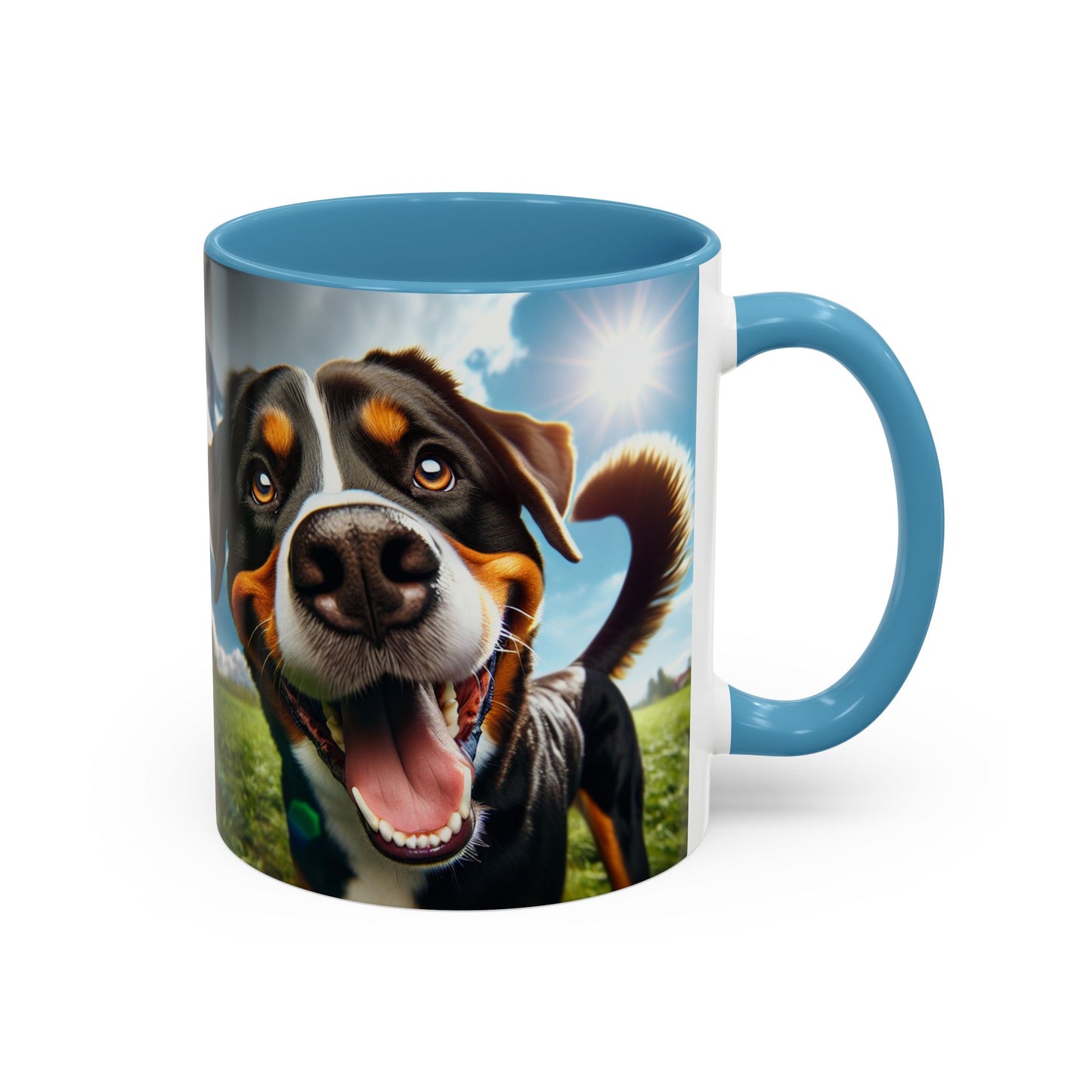 Greater Swiss Mountain Dog Accent Coffee Mug - Perfect Gift for Dog Lovers