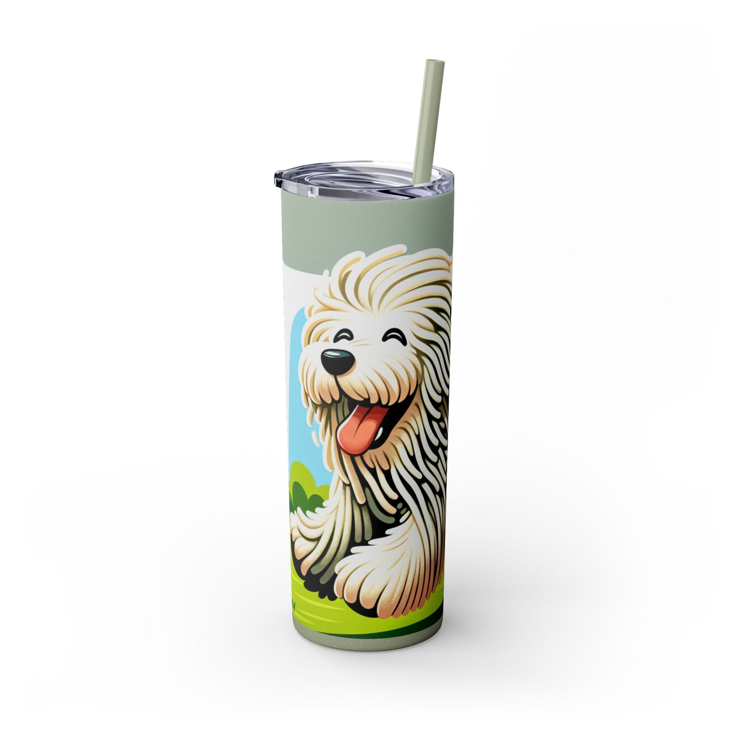 Komondor Tumbler with Straw, 20oz