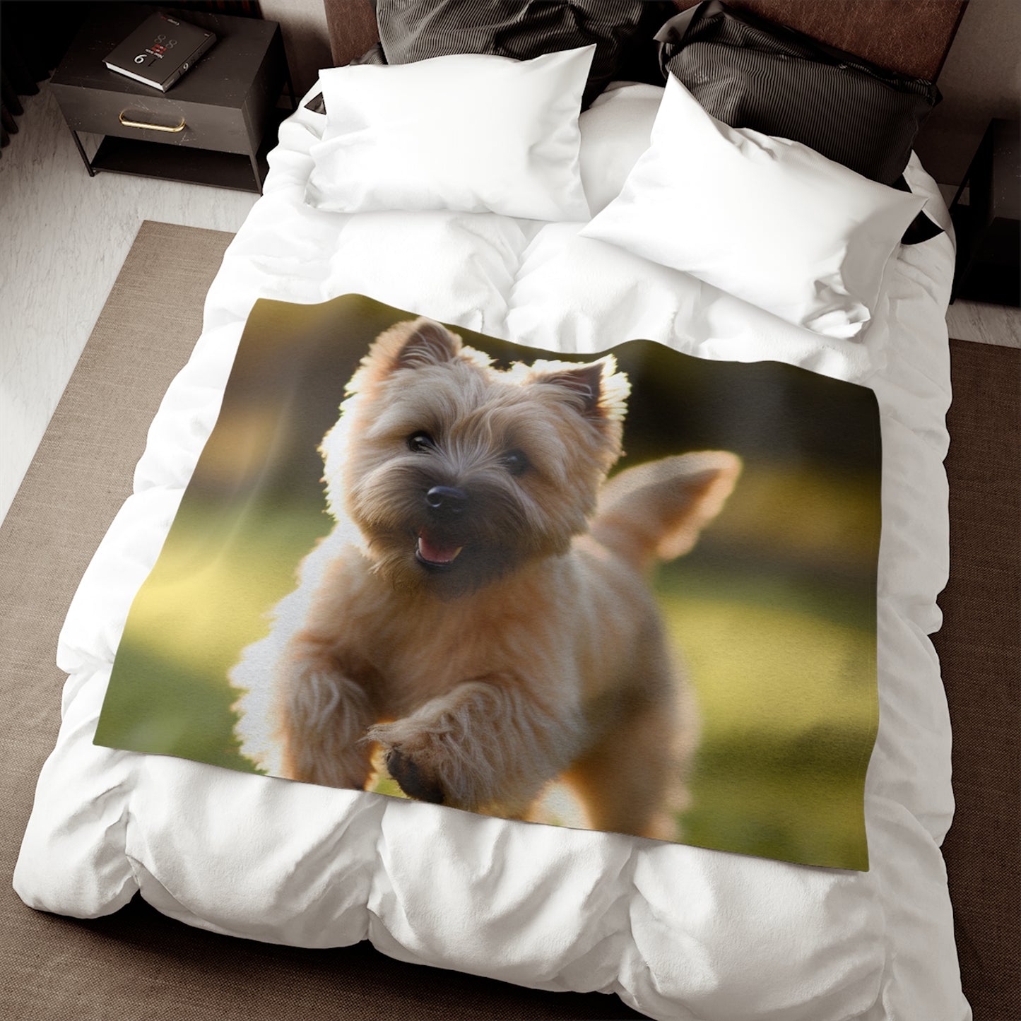Cairn Terrier Sweatshirt Blanket