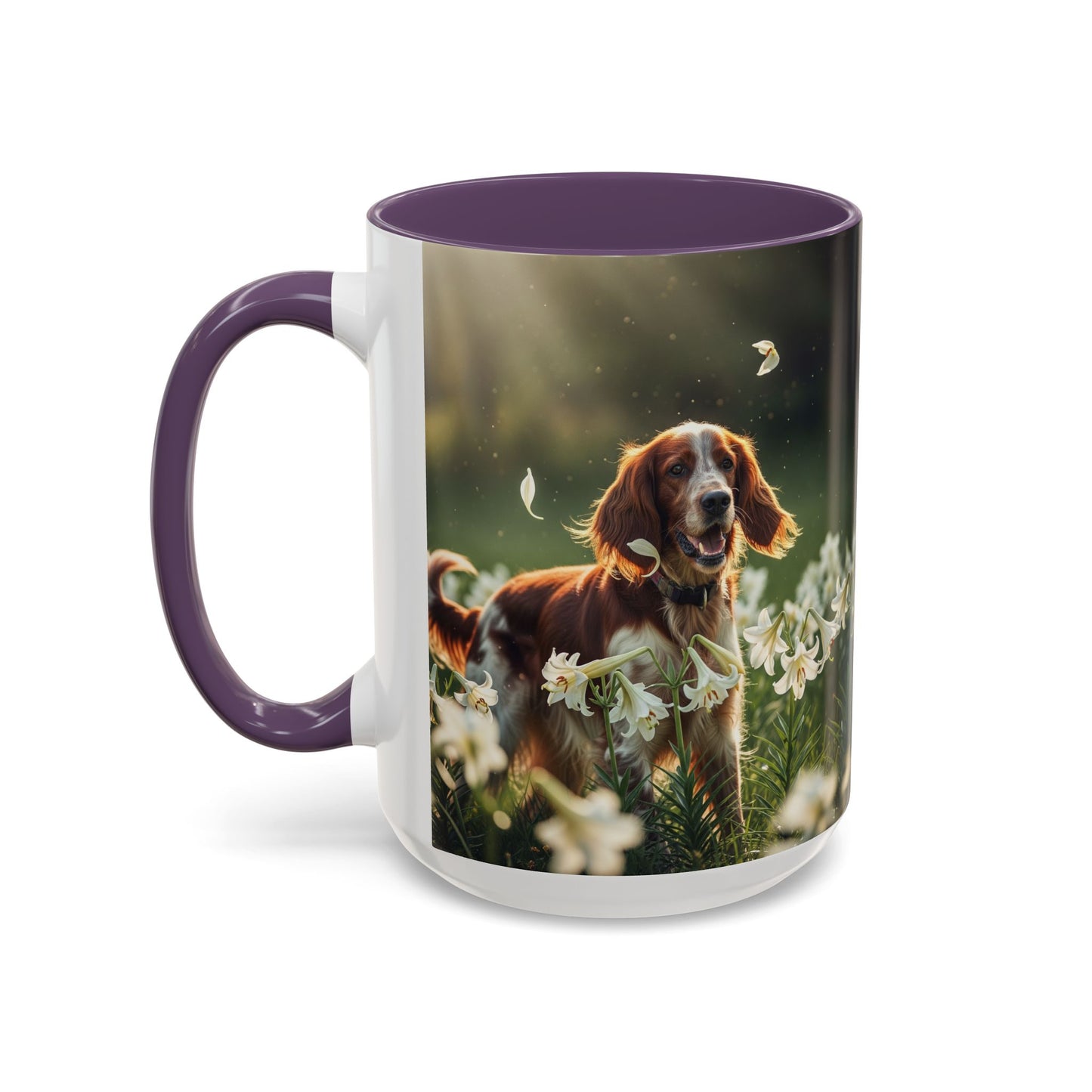 Irish Red and White Setter Accent Coffee Mug - Perfect Gift for Dog Lovers