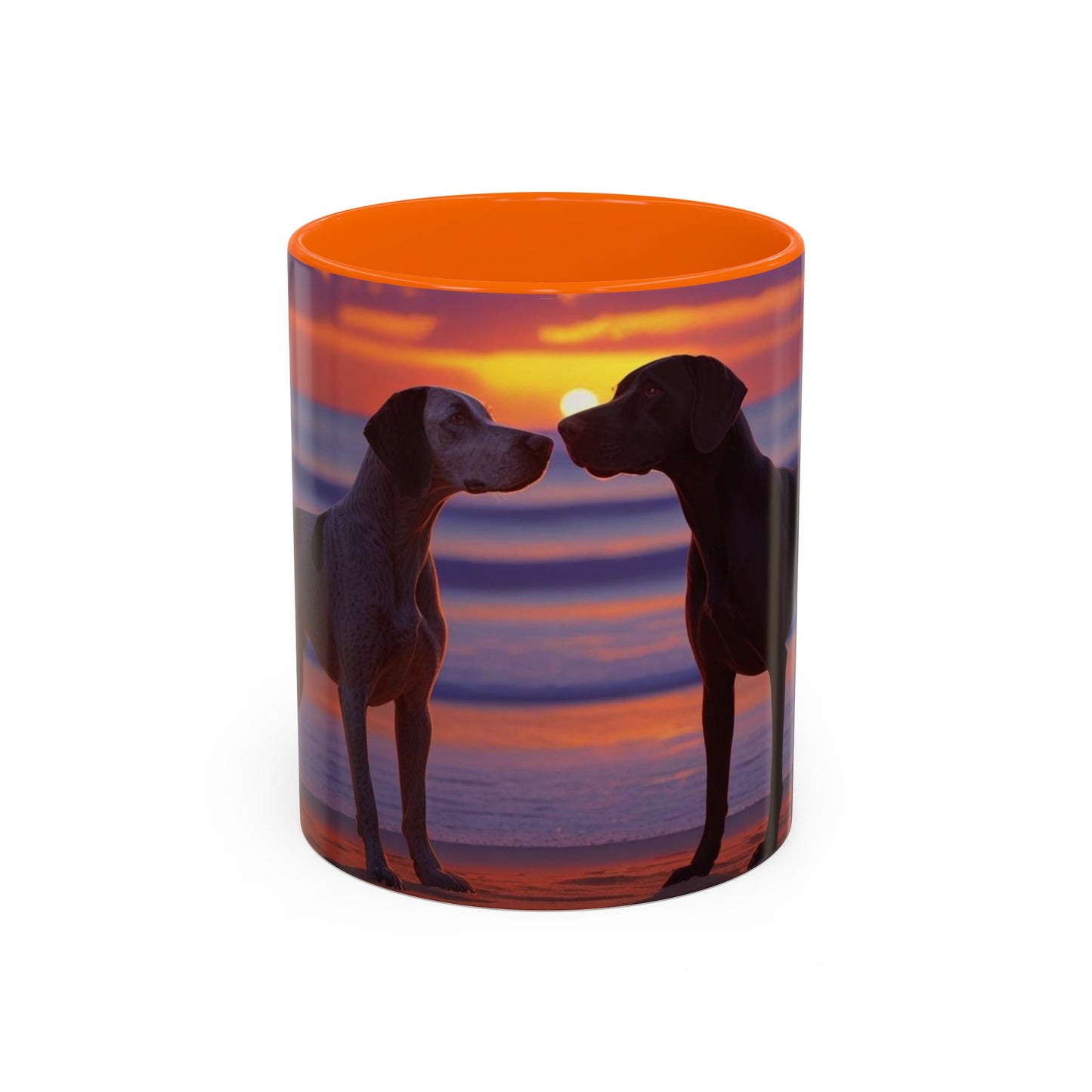 German Shorthaired Pointer Love Accent Coffee Mug - Perfect Gift for Dog Lovers