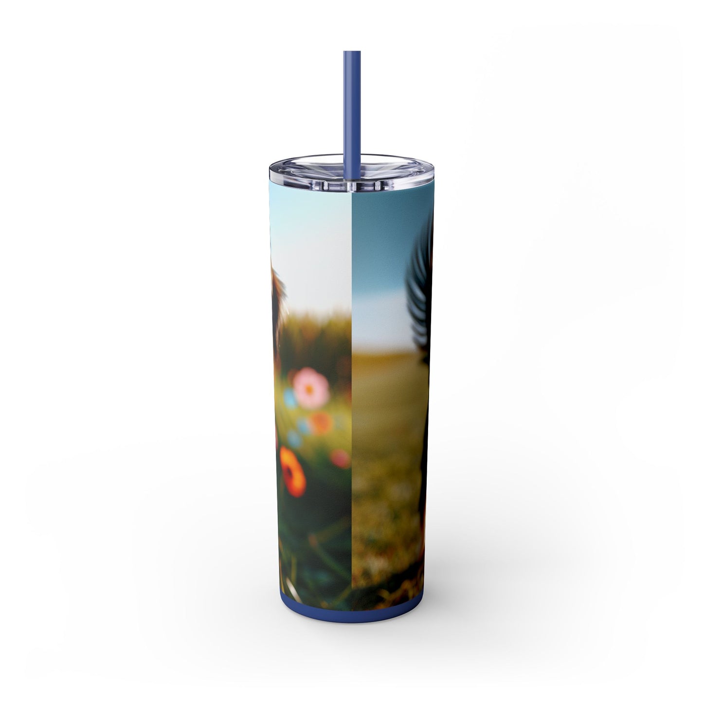 Griffon Bruxellois Tumbler with Straw, 20oz